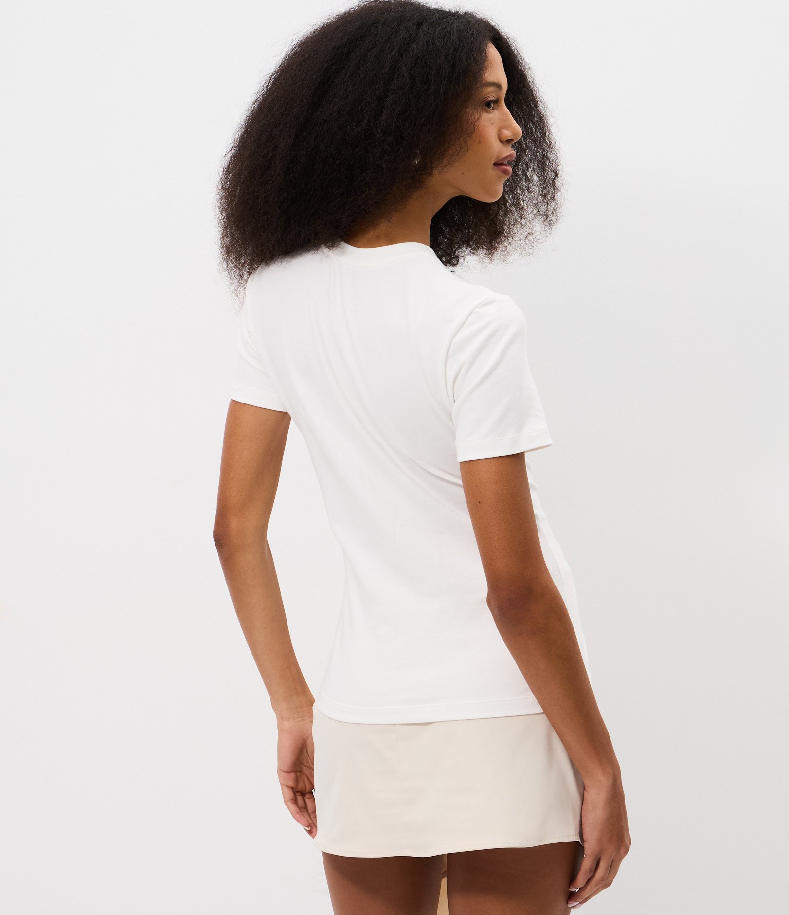 Camiseta em Algodão com Lettering Brasileiras Do It Better Branco 4