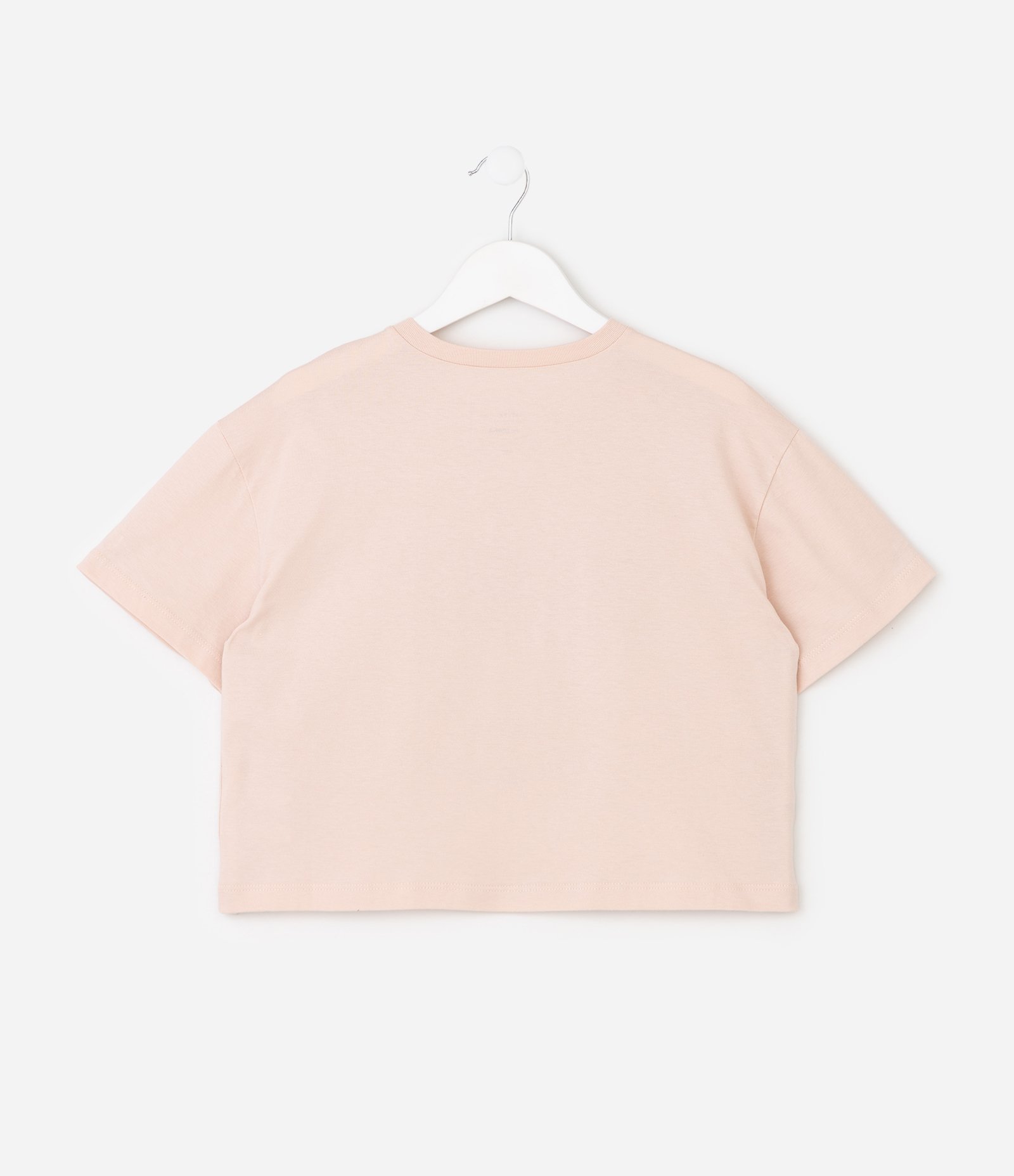 Camiseta Boxy em Algodão com Estampa Sporty Girl Era - Tam 5 a 16 Anos Rosa 8