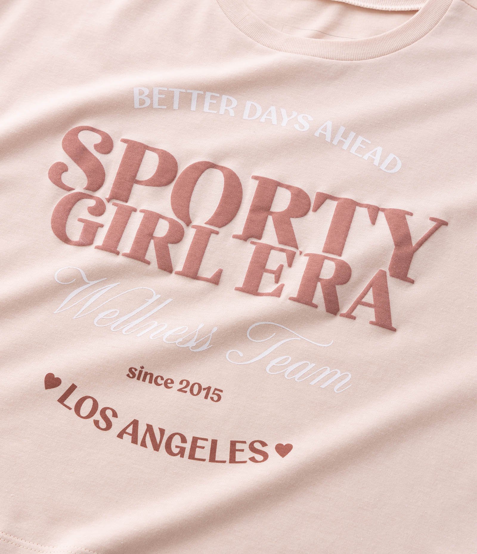 Camiseta Boxy em Algodão com Estampa Sporty Girl Era - Tam 5 a 16 Anos Rosa 6