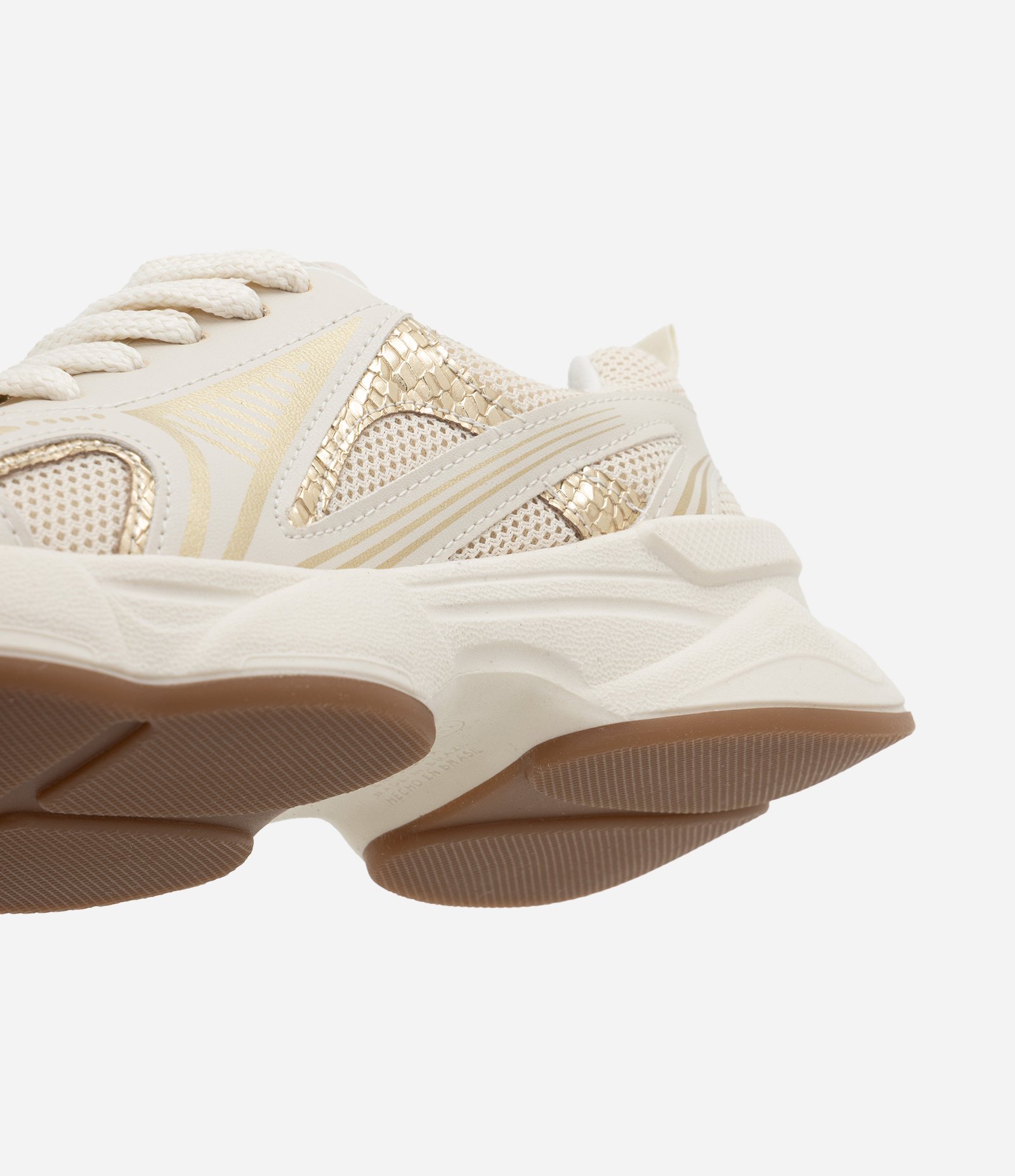 Tênis Infantil Chunky com Recortes – Tam 28 a 35 Off White 2