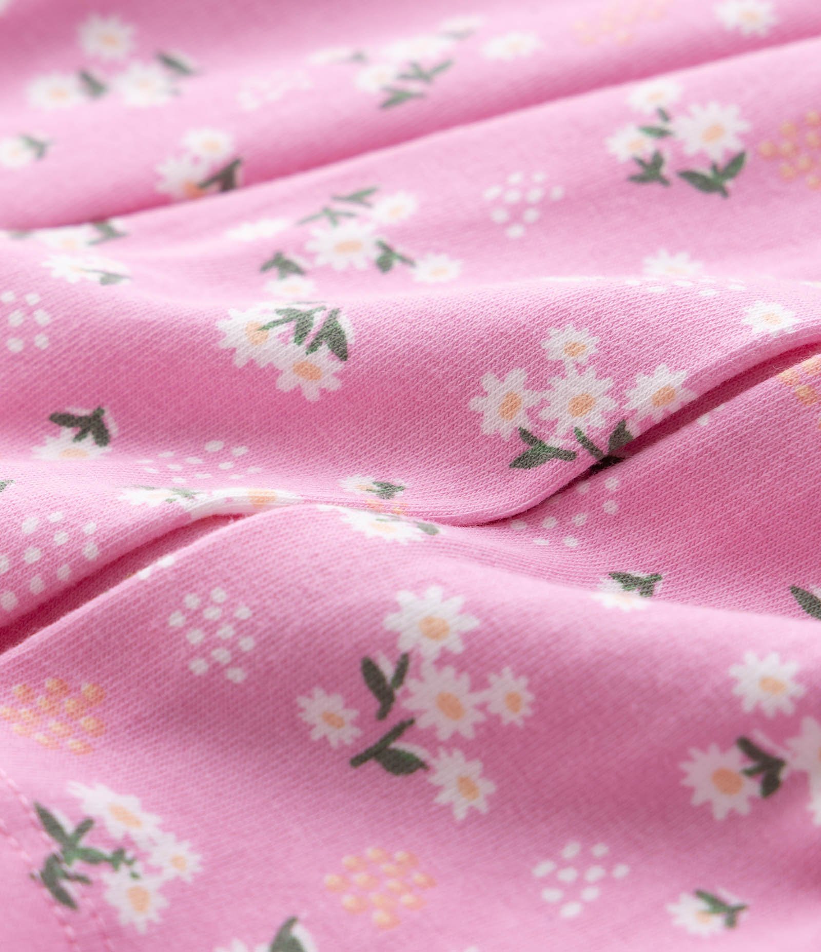 Saia Plissada Infantil com Estampa Floral Liberty – Tam 1 a 6 Anos Rosa 4