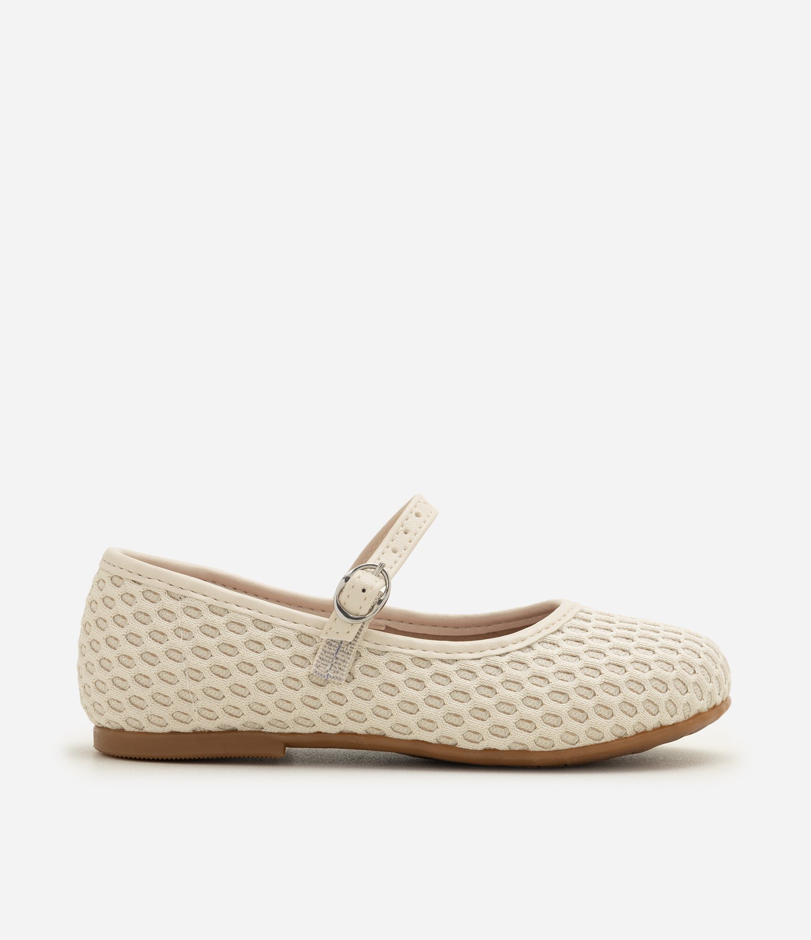 Sapatilha Infantil Texturizado - Tam 20 Ao 25 Off White 4