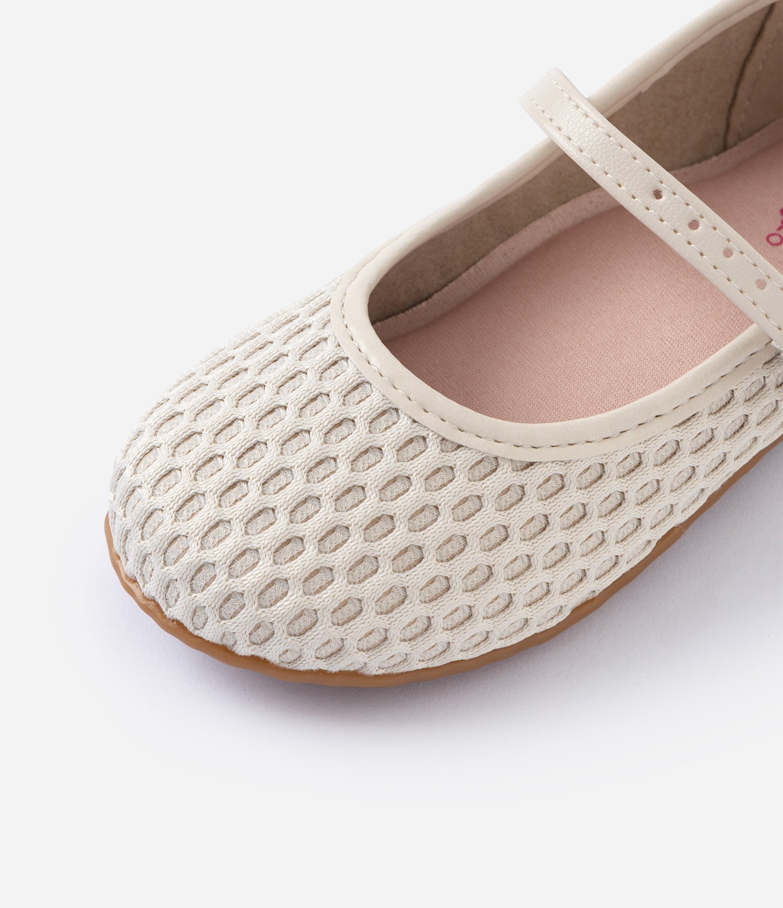 Sapatilha Infantil Texturizado - Tam 20 Ao 25 Off White 6