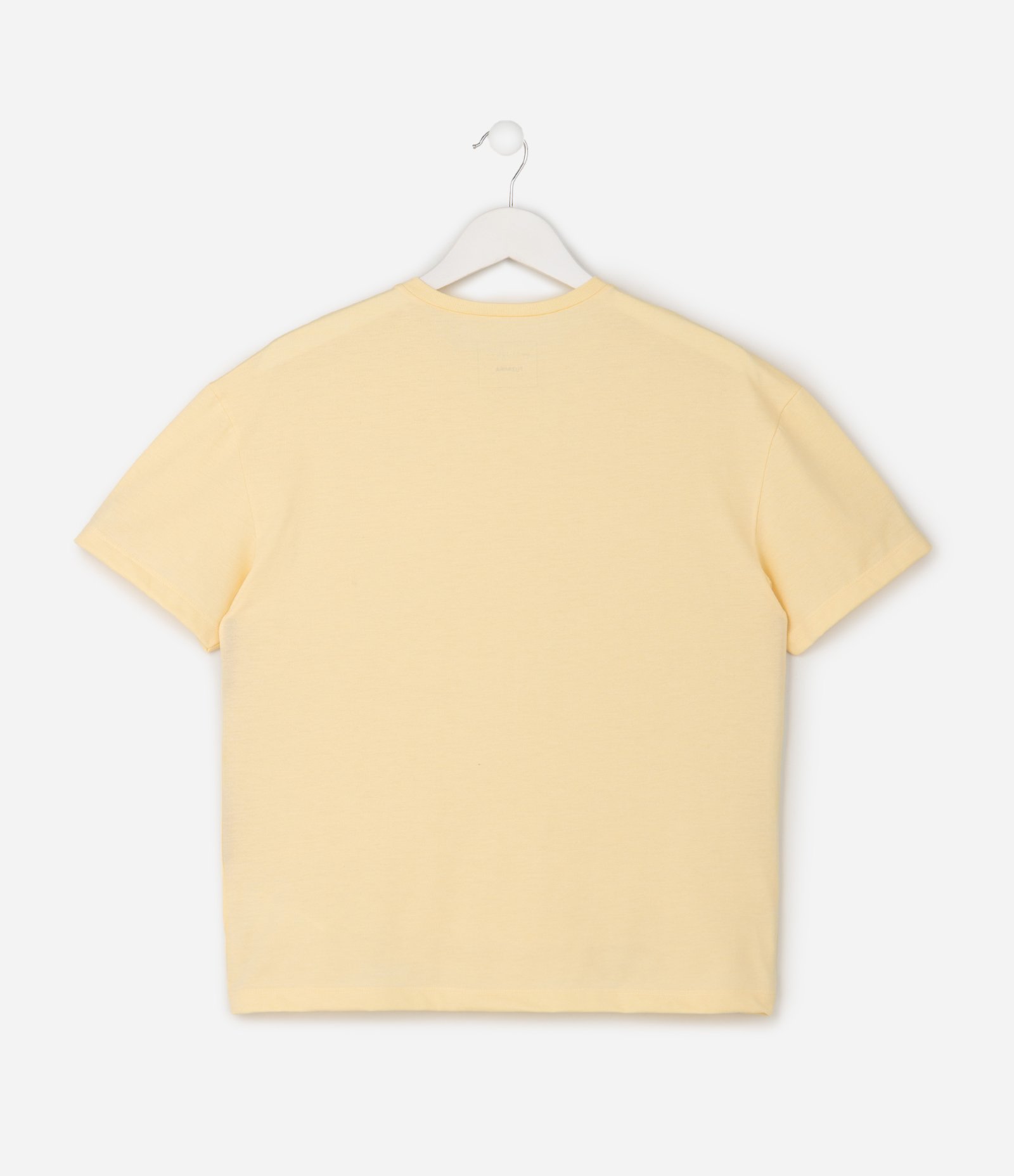 Camiseta Over Infantil com Lettering New York - Tam 5 a 16 Anos Amarelo 2