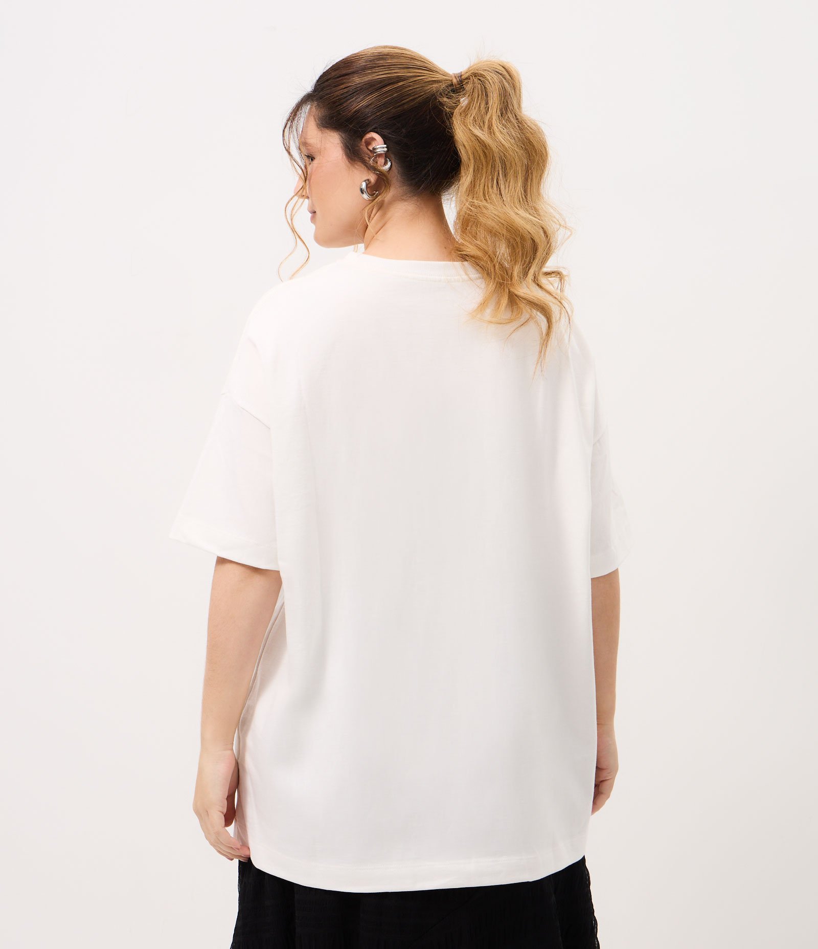 Camiseta em Algodão com Estampa Camp Rock Curve & Plus Size Branco 4