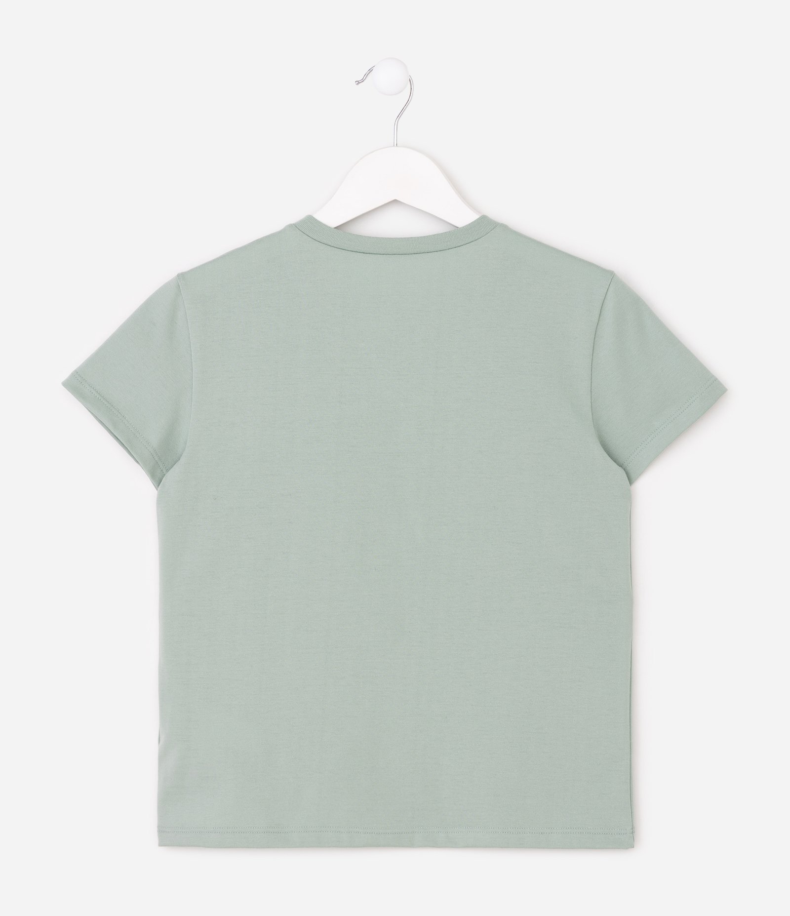 Camiseta Regular com Estampa Padel Girls Club - Tam 5 a 16 Anos Verde 2
