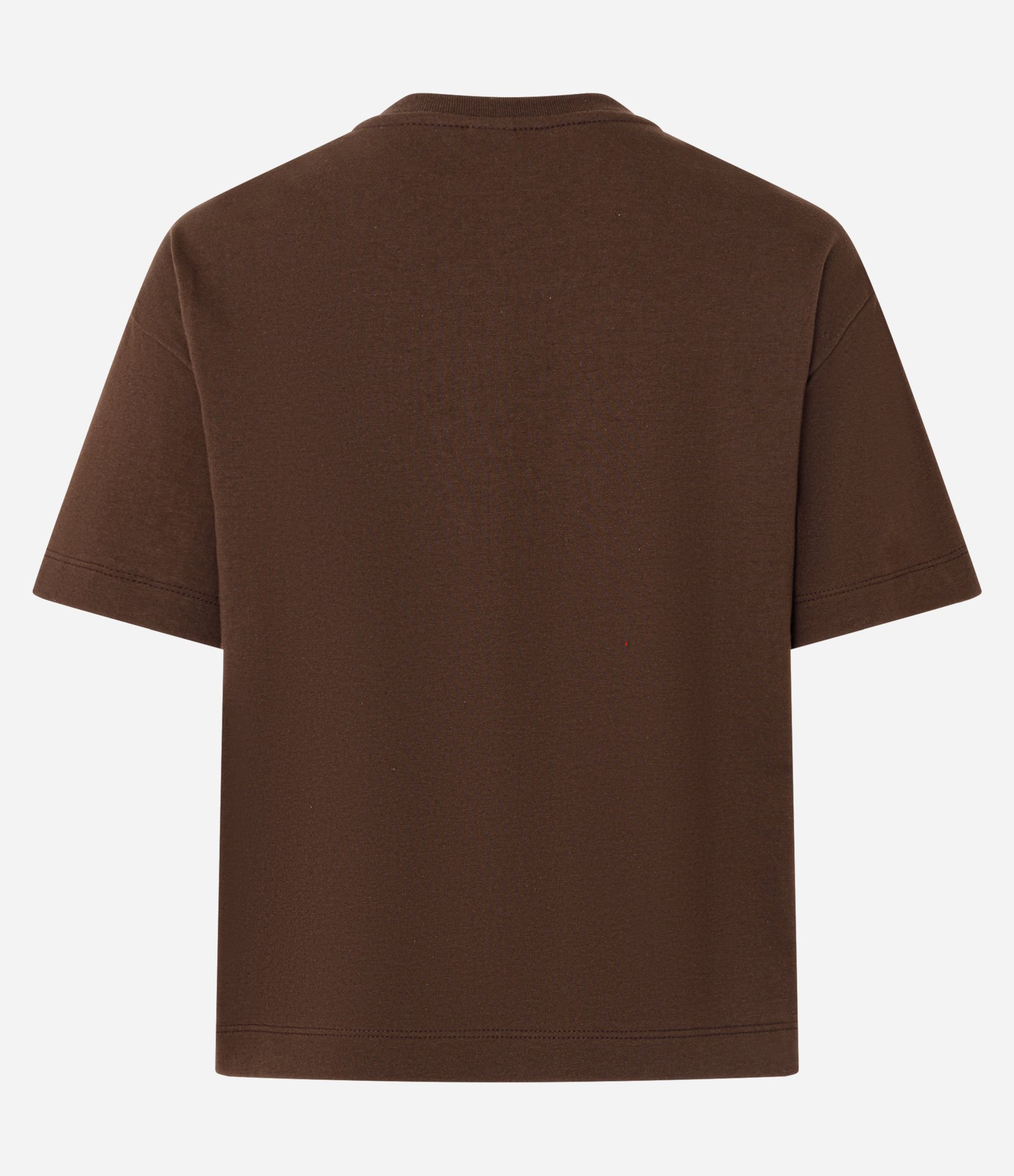 Blusa em Algodão com Bordado de Corda Frontal Marrom 7