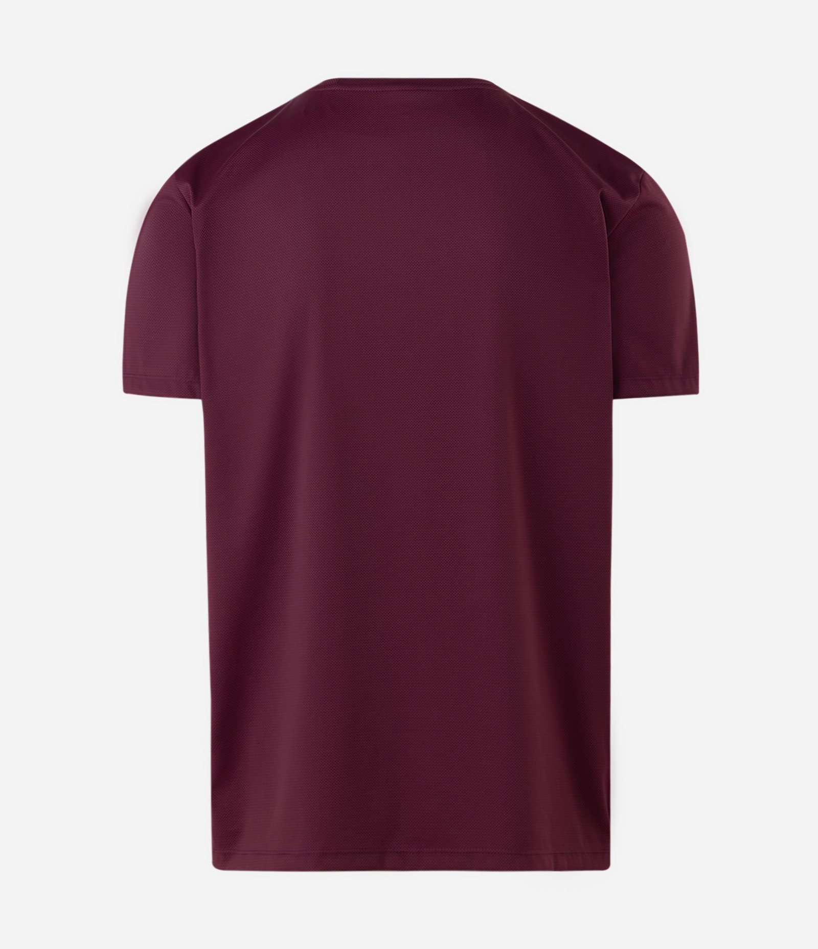 Camiseta Esportiva Dry em Poliamida Texturizada com Lettering Bordô 6