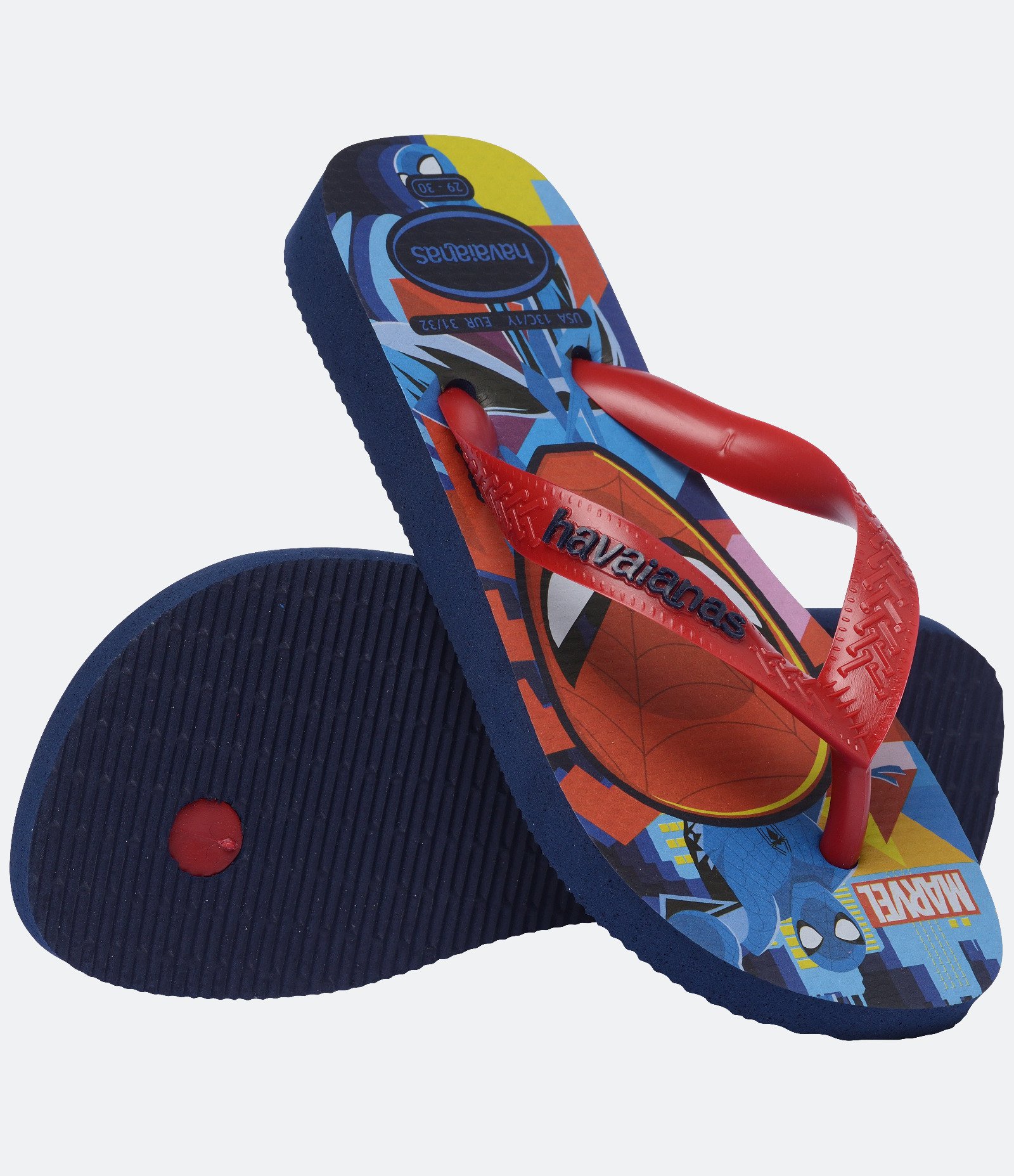 Chinelo Top Havaianas Infantil - Tam 23 ao 36 Vermelho 2