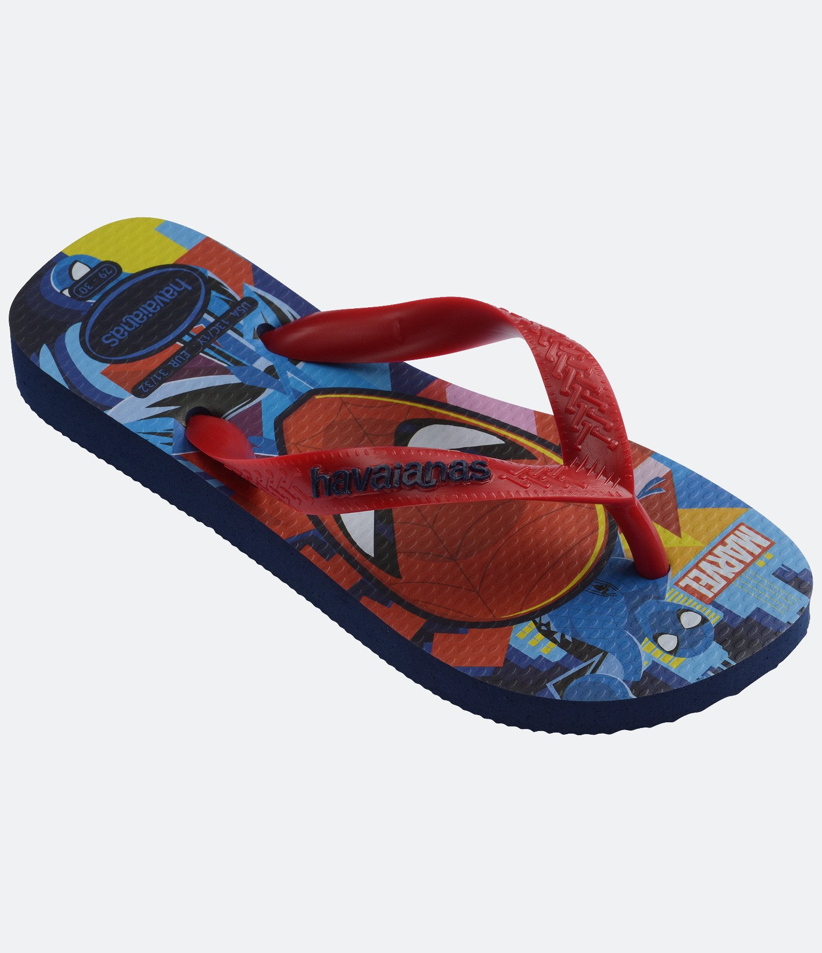 Chinelo Top Havaianas Infantil - Tam 23 ao 36 Vermelho 4