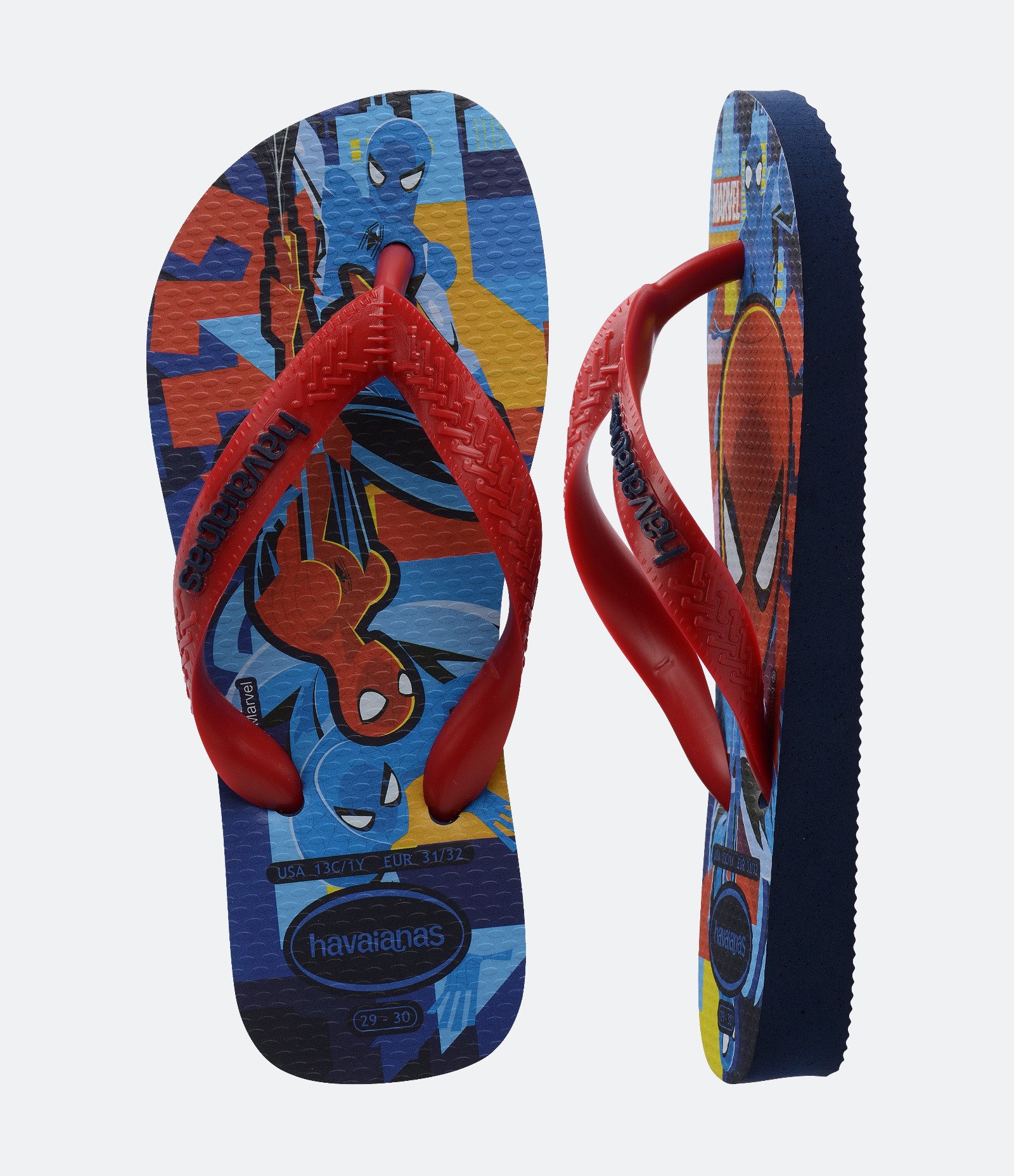 Chinelo Top Havaianas Infantil - Tam 23 ao 36 Vermelho 5