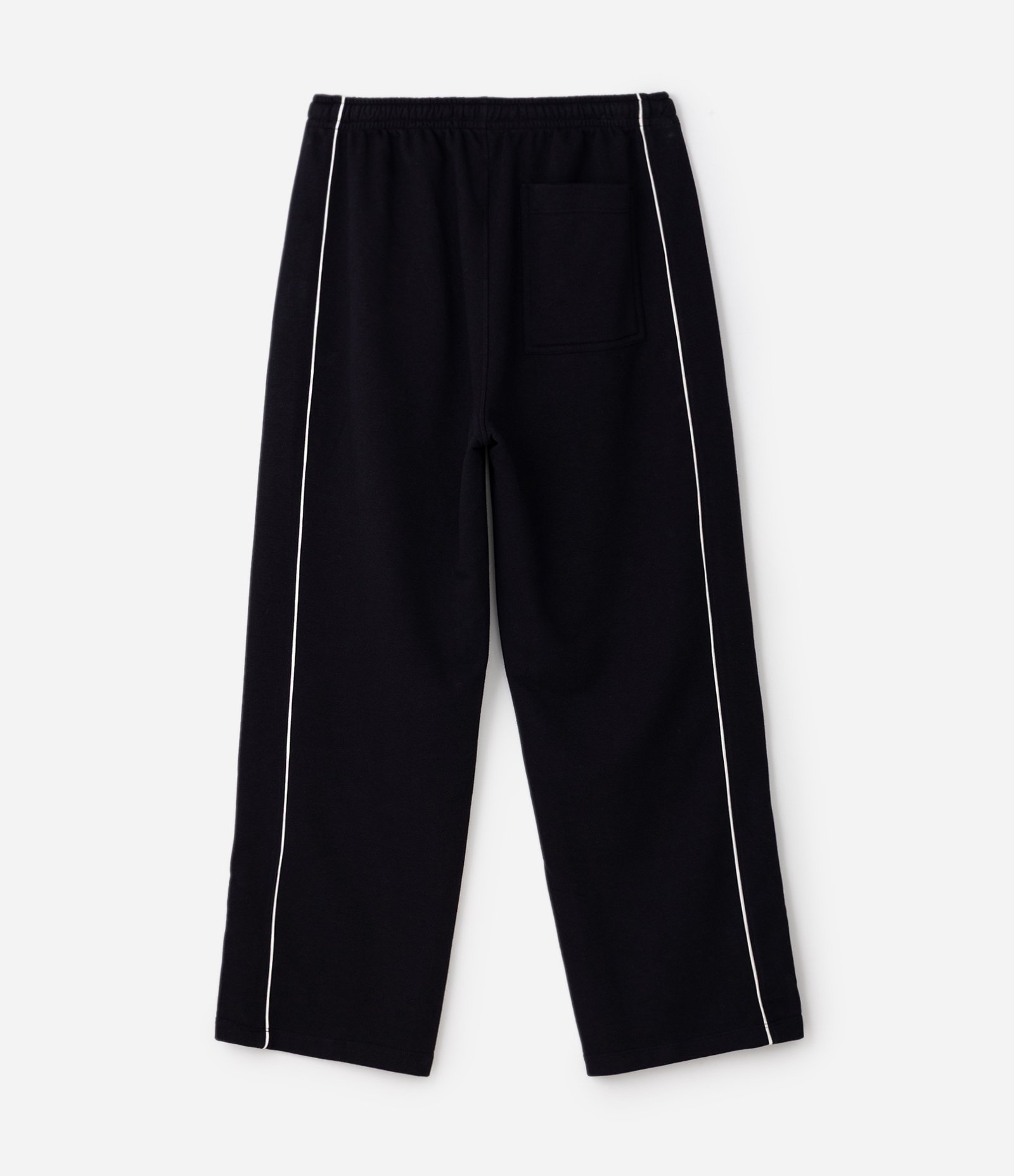 Calça Moletom Wide Leg Preto 6