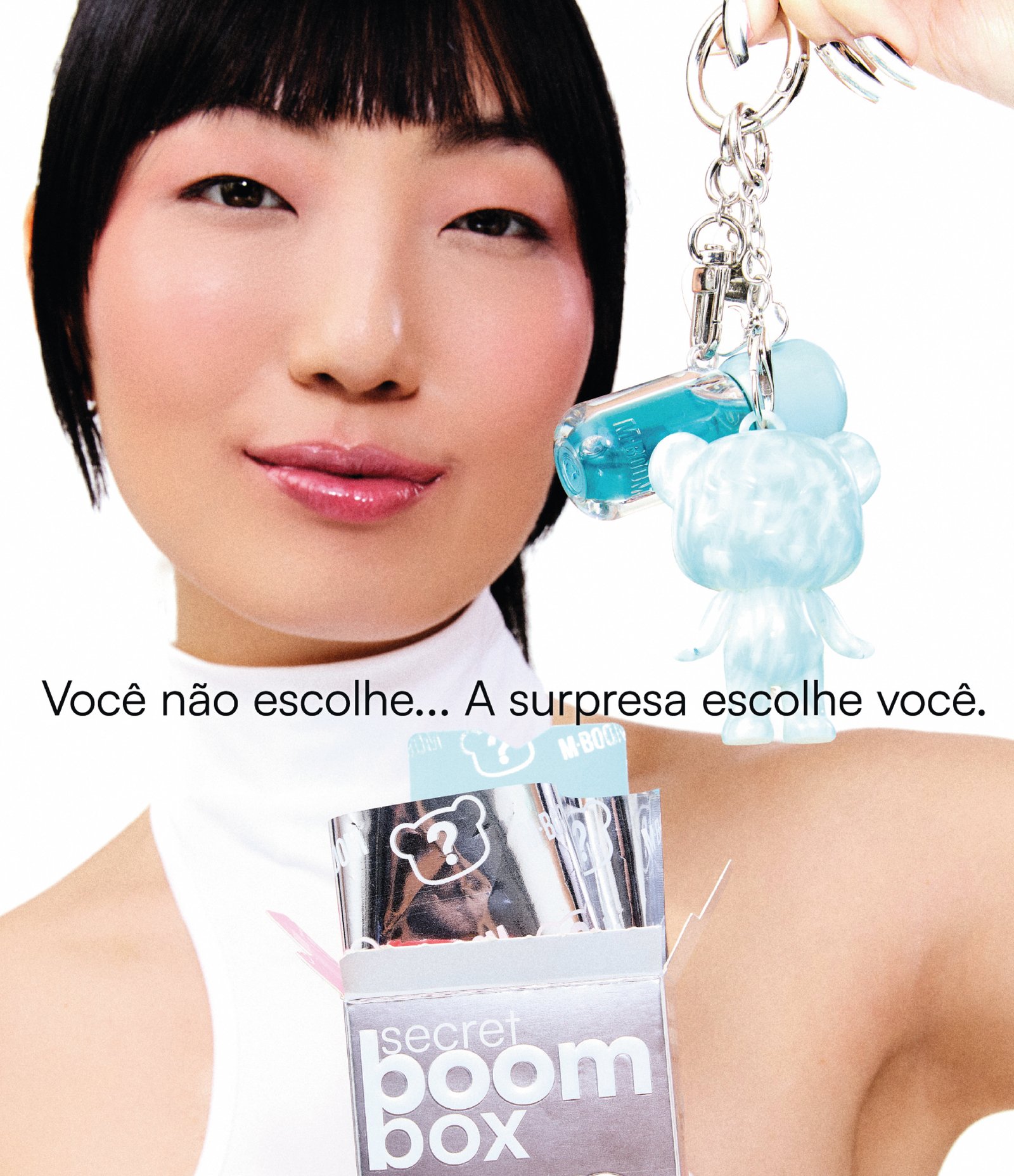 Caixa Surpresa Lip Gloss Mboom KIT 2
