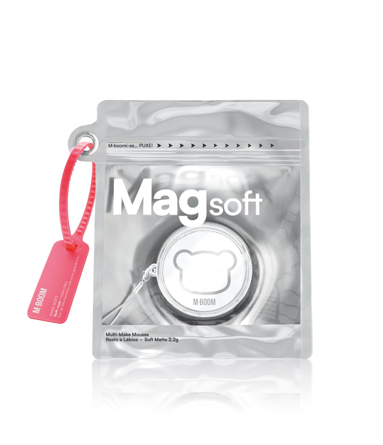 Multi-Make Mousse Face & Lips Soft Matte Mboom Soft Rose 2