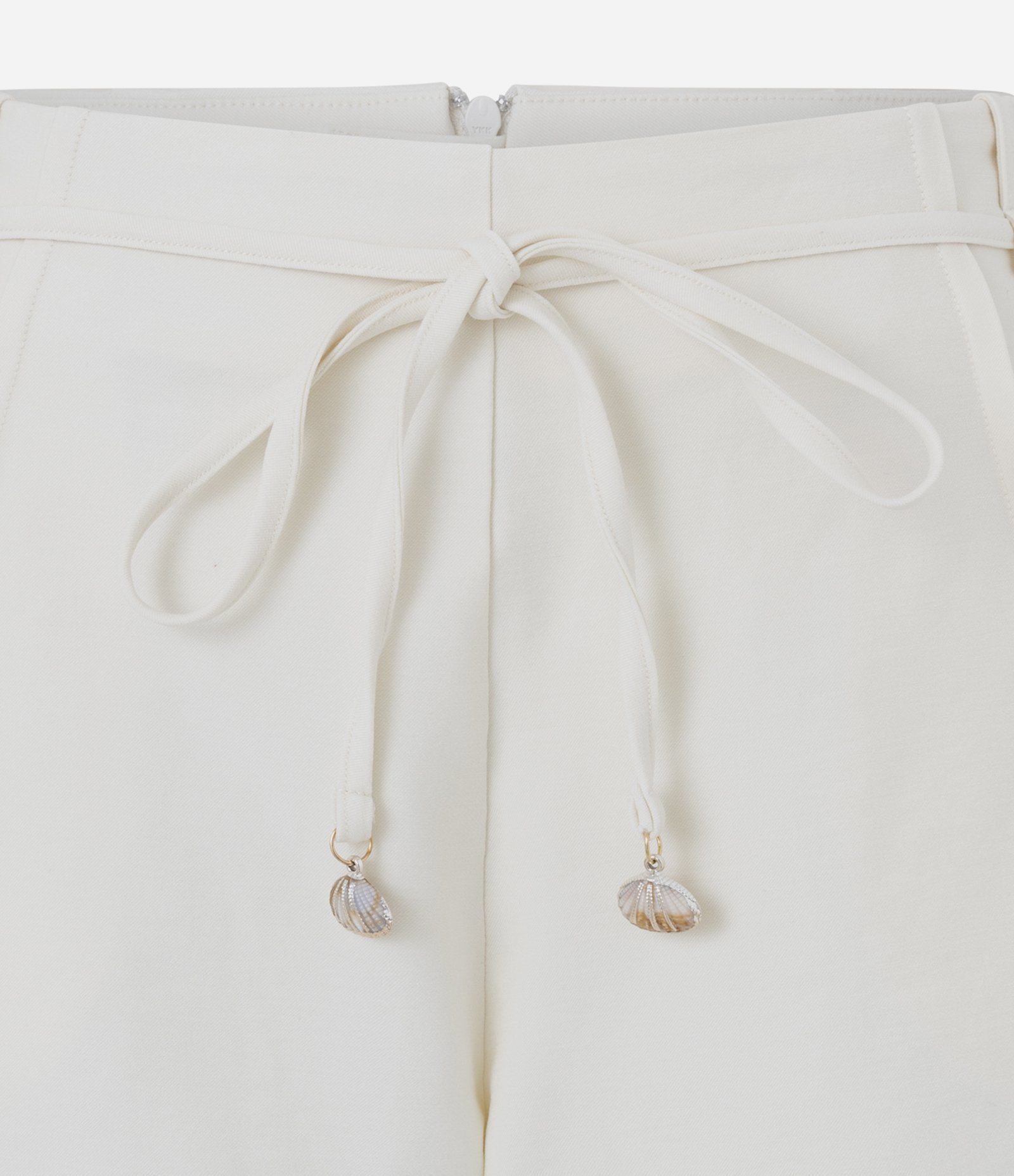 Short em Bengaline com Faixa para Amarração Branco 7