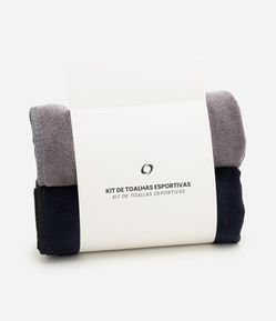 Kit 02 Toalhas de Academia com Toque Macio
