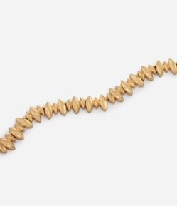 Colar Curto Bold em Metal com Pingentes Geométricos