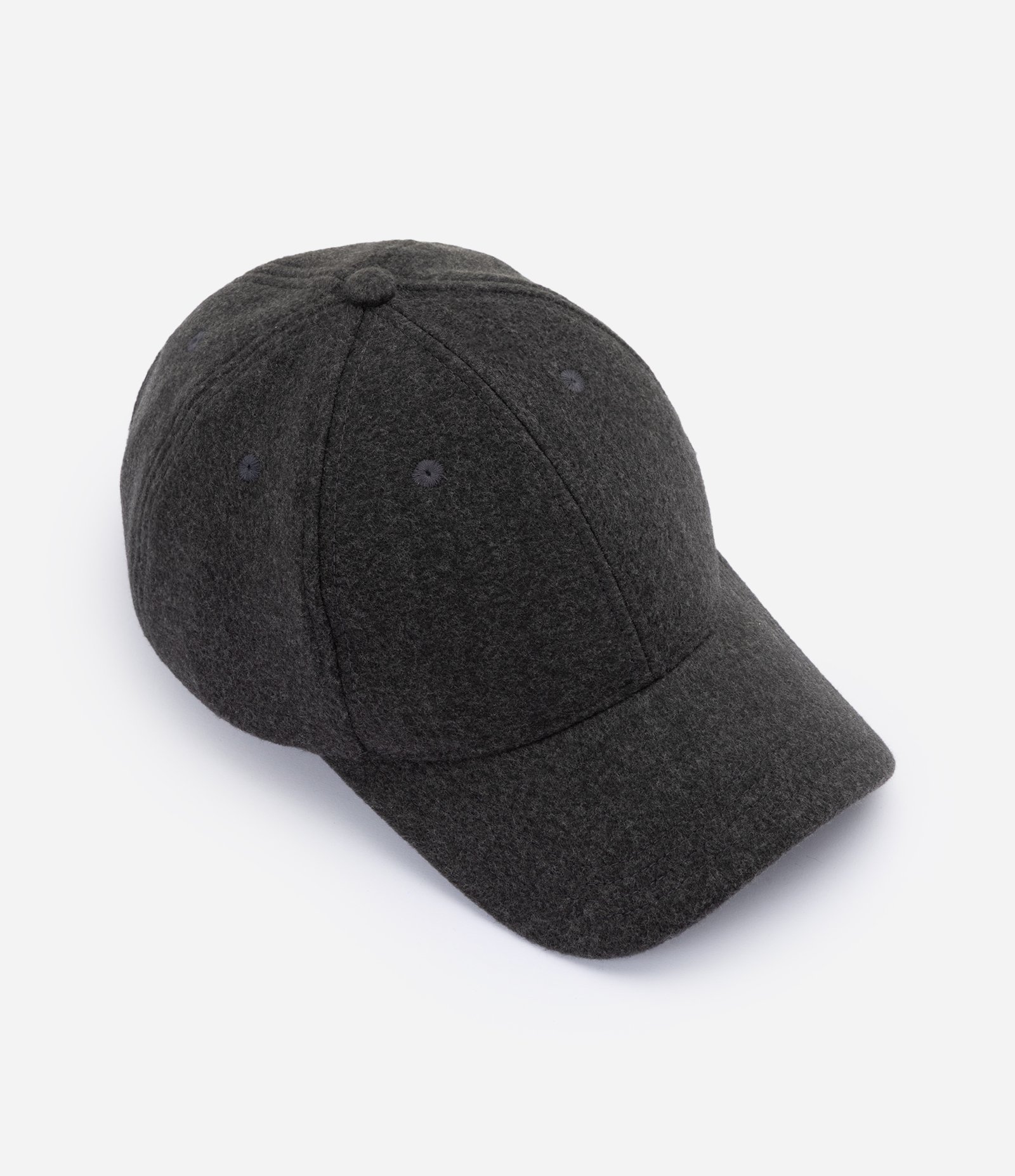Boné Texturizado com Aba Curva Cinza 2