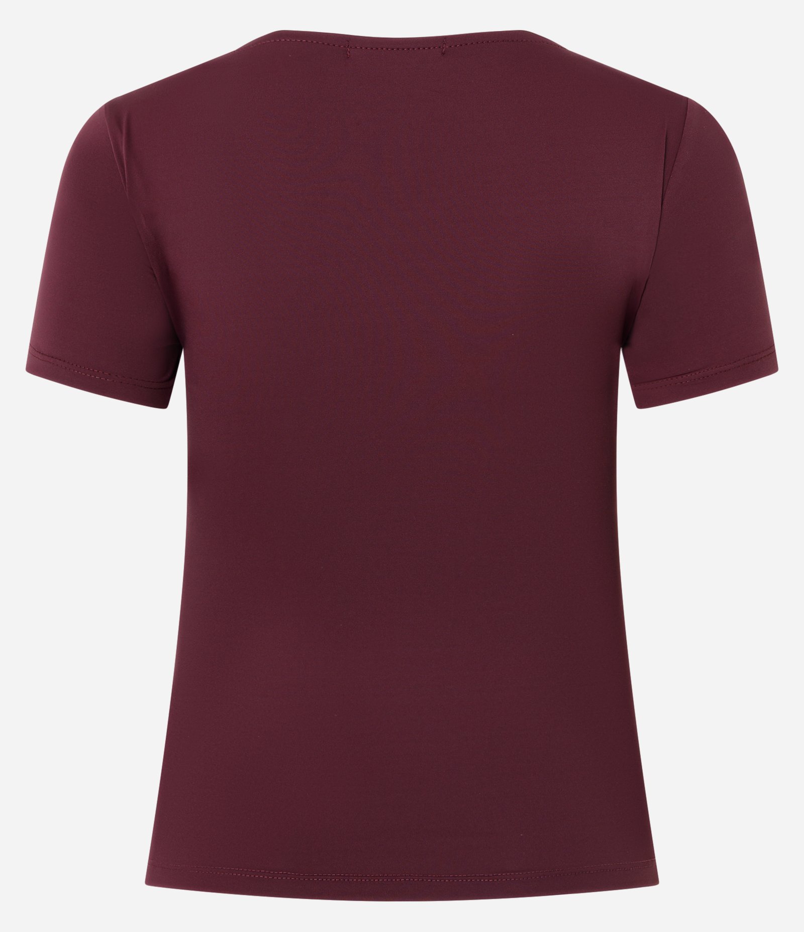 Blusa Regular em Poliamida com Gola Canoa Roxo 2
