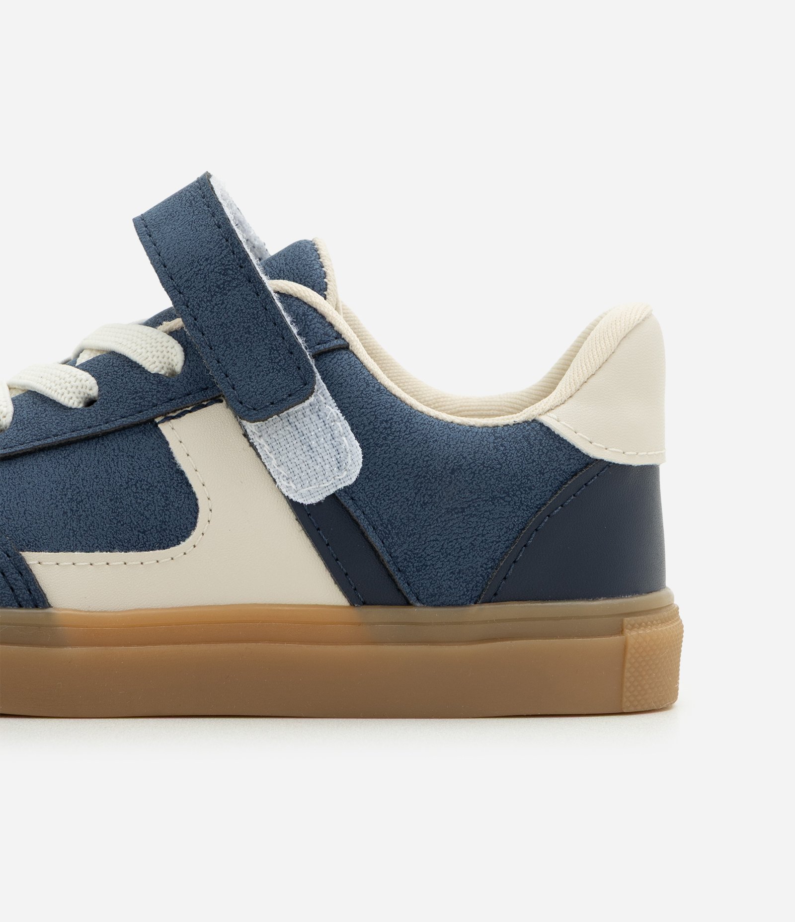 Tênis Infantil Em PU Sola Comfy Cadarço e velcro - Tam 20 ao 27 Azul 3