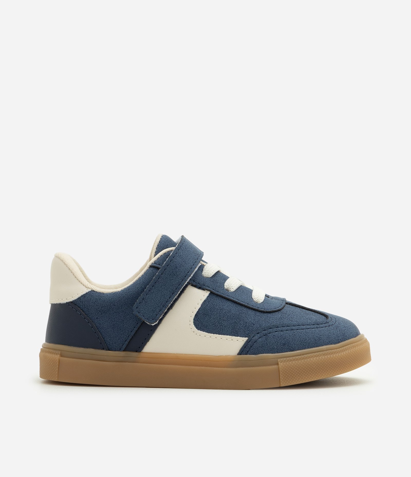 Tênis Infantil Em PU Sola Comfy Cadarço e velcro - Tam 20 ao 27 Azul 5