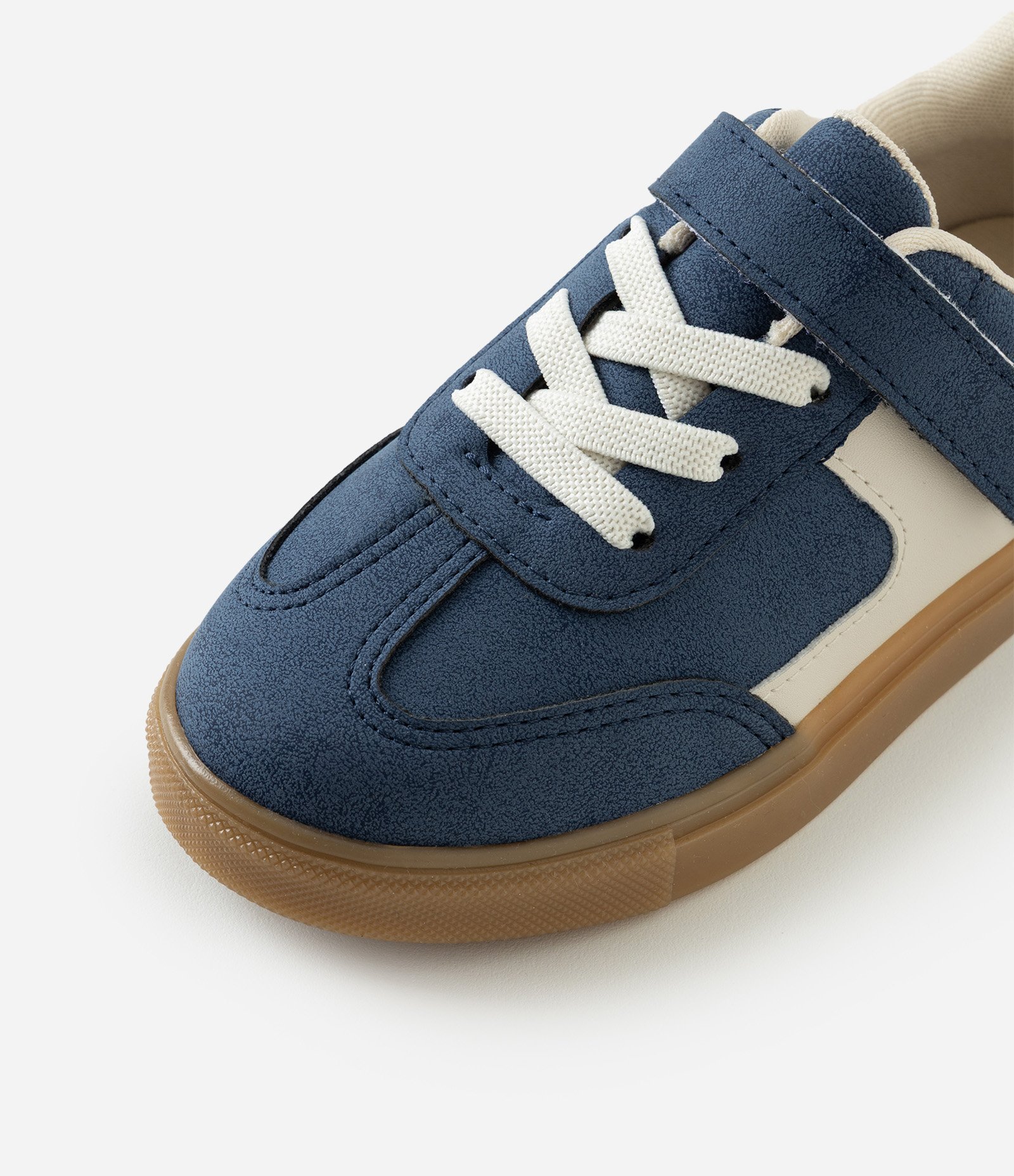 Tênis Infantil Em PU Sola Comfy Cadarço e velcro - Tam 20 ao 27 Azul 6