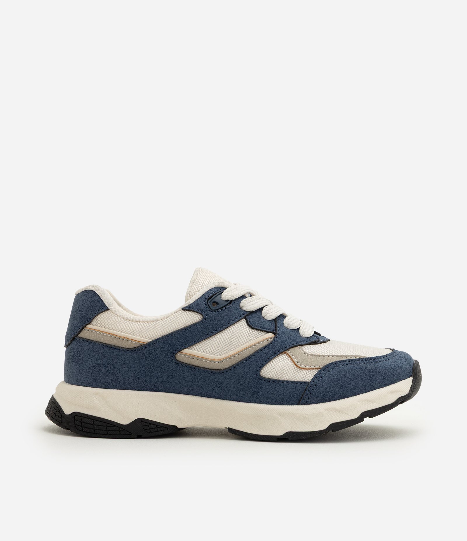 Tênis Esportivo Em PU Infantil - Tam 28 Ao 36 Off White 4