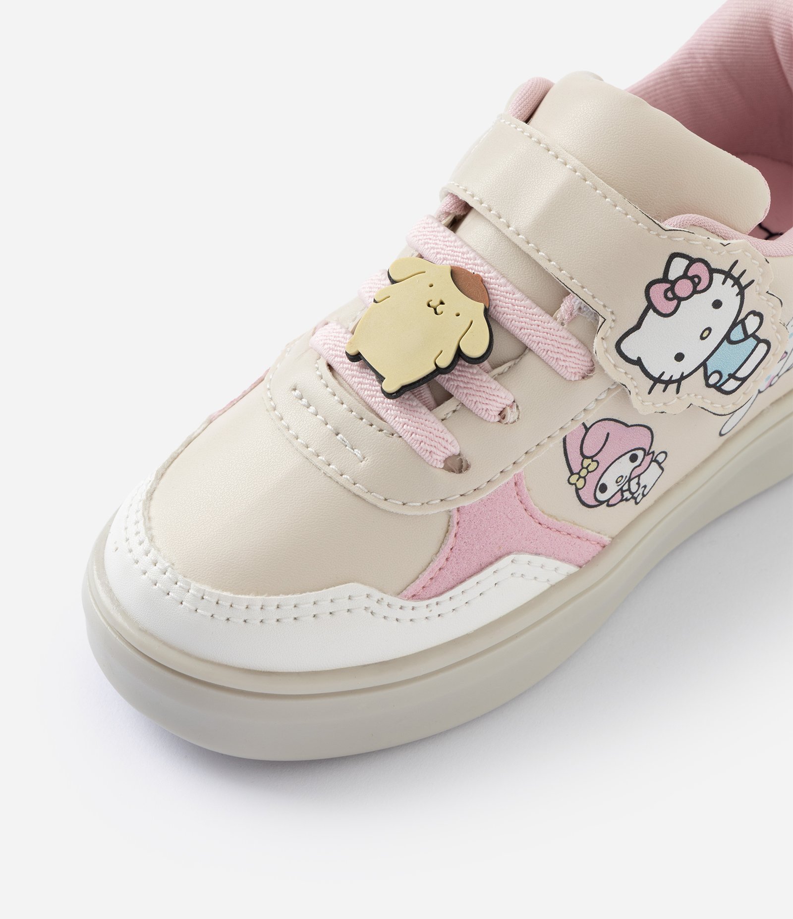 Tênis Infantil Com Led Hello kitty - Tam 20 ao 27 Off White 3