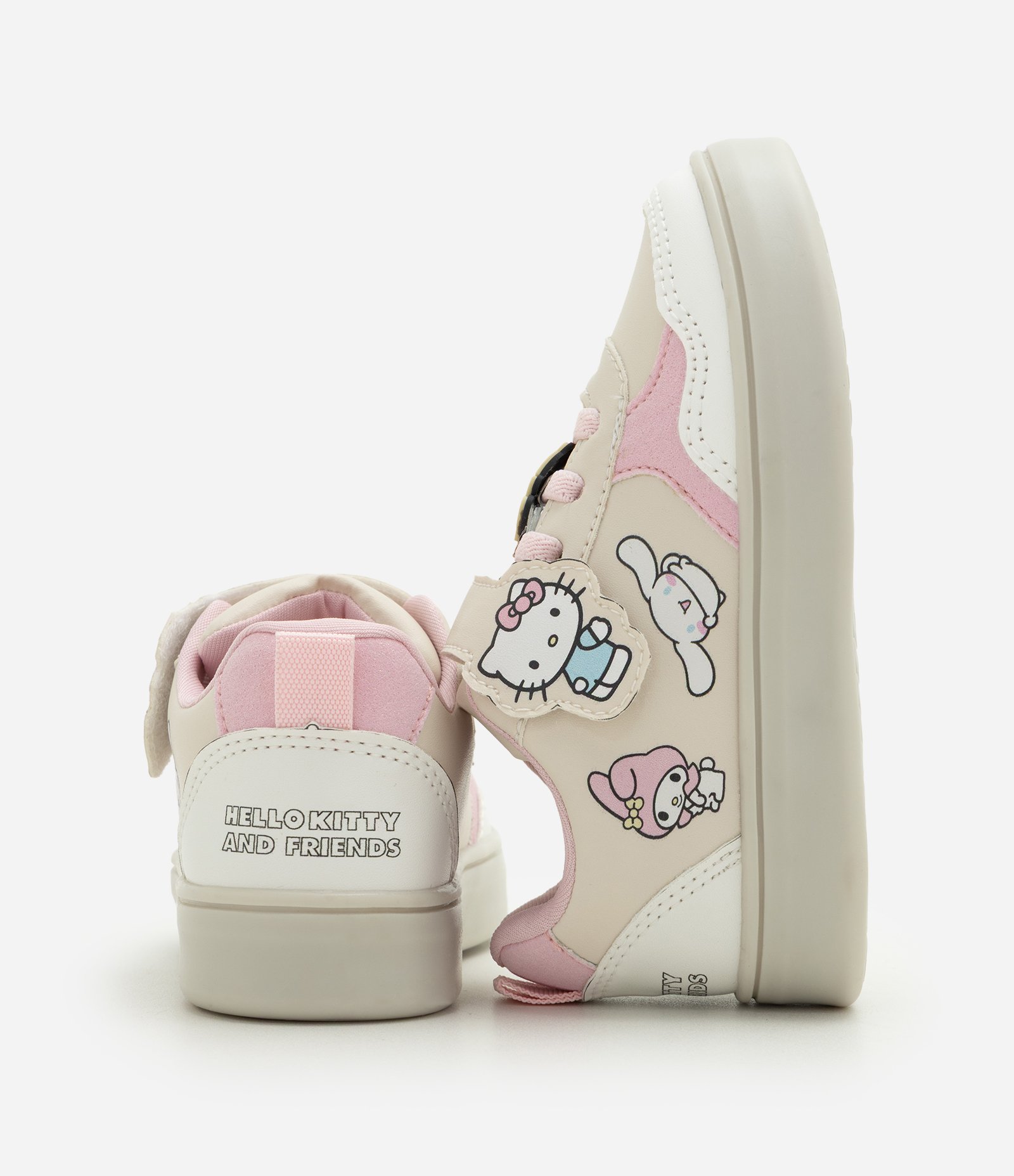 Tênis Infantil Com Led Hello kitty - Tam 20 ao 27 Off White 6