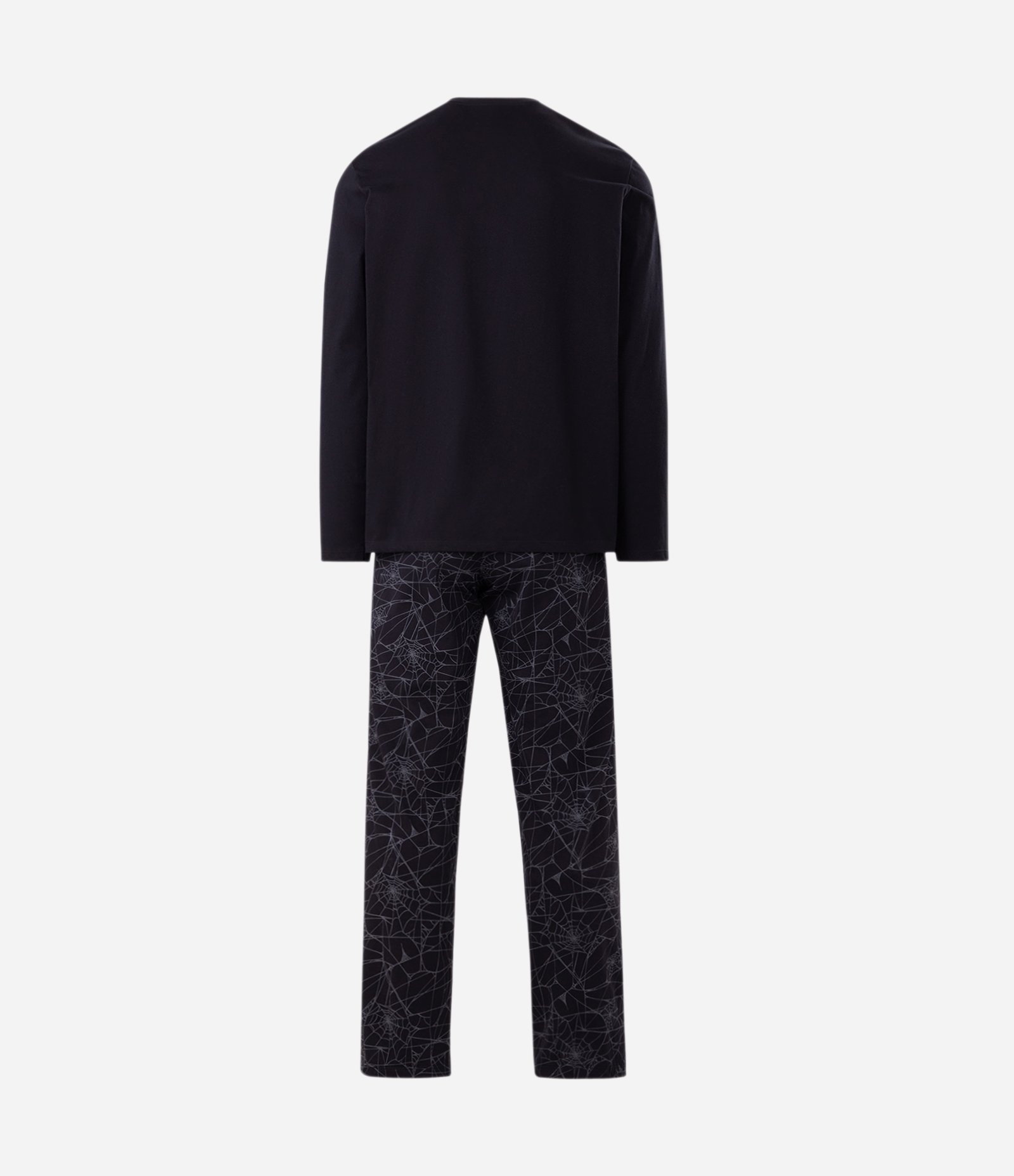 Pijama Longo em Algodão com Estampa Miles Morales Preto 2