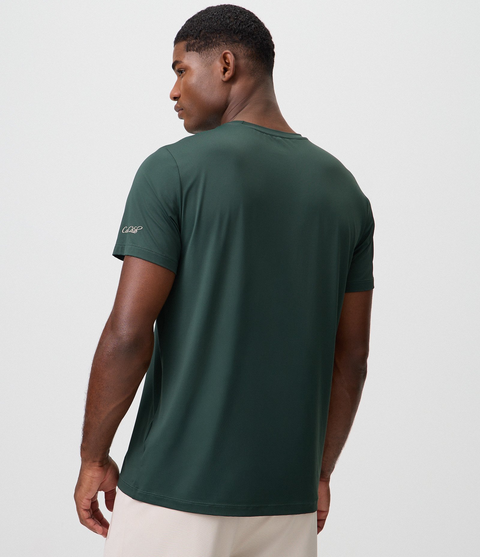 Camiseta Dry Esportiva em Poliamida com Estampa de Tênis Verde 3