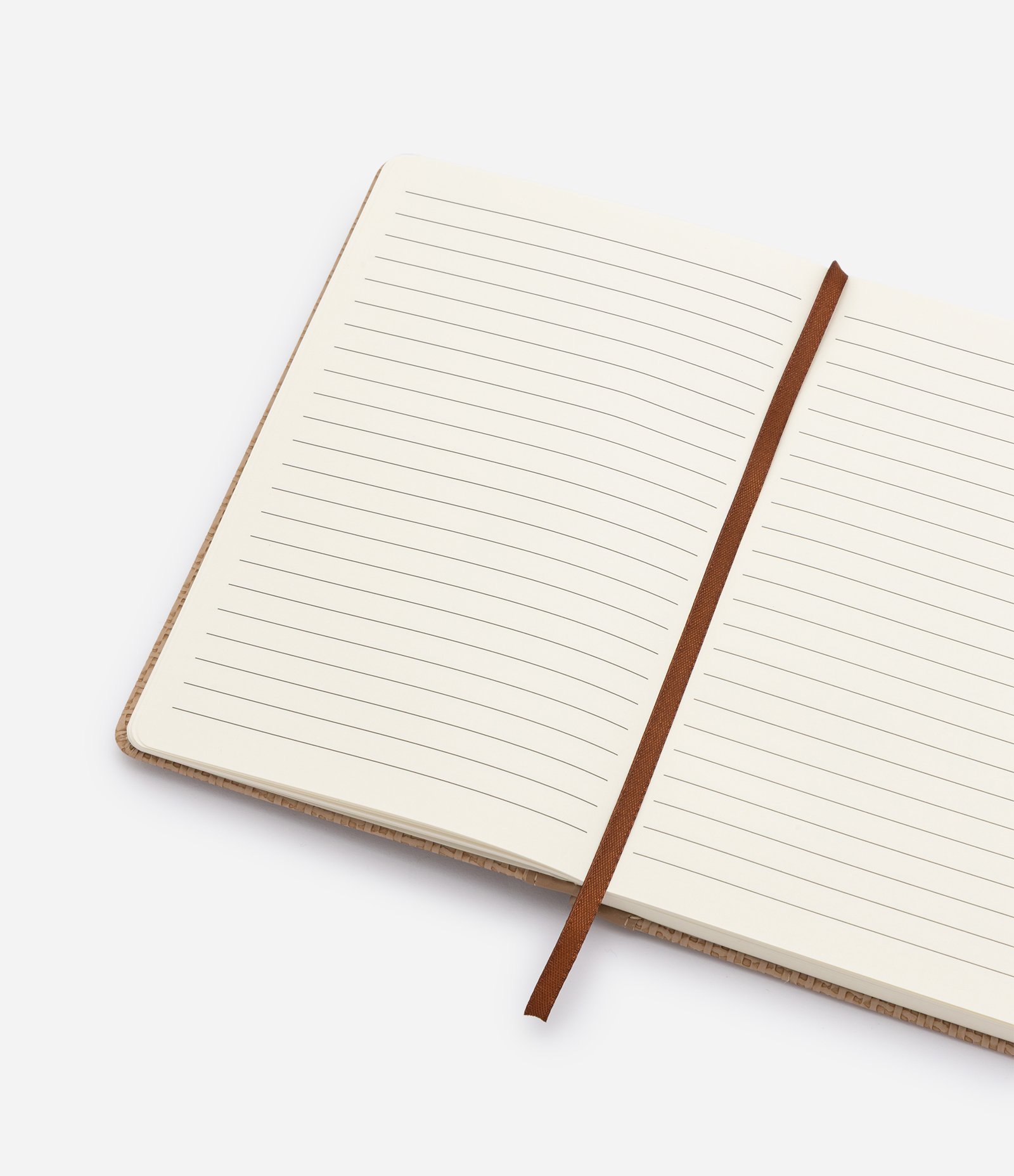 Caderno com Fechamento por Faixa e Fivela Decorativa Marrom 4