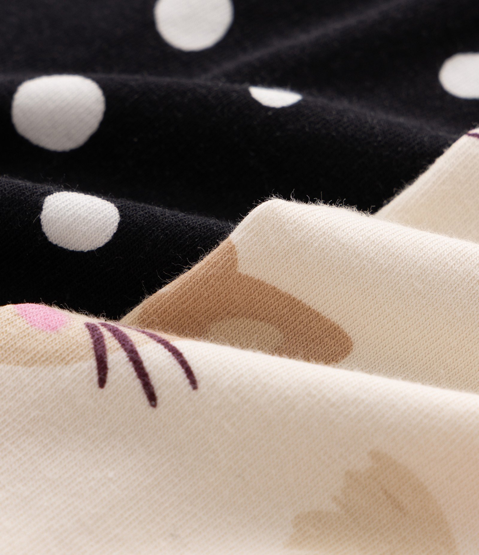 Kit 2 Peças de Calça Legging em Cotton Estampadas - Tam 1 a 6 Anos Preto 5