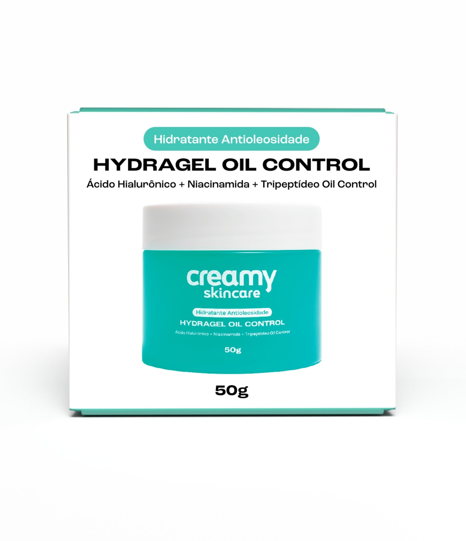 Hidratante Facial Hydragel Oil Control Creamy 50g 3