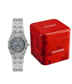 Relógio Analógico Mondaine em Metal 40001L0MVNM4