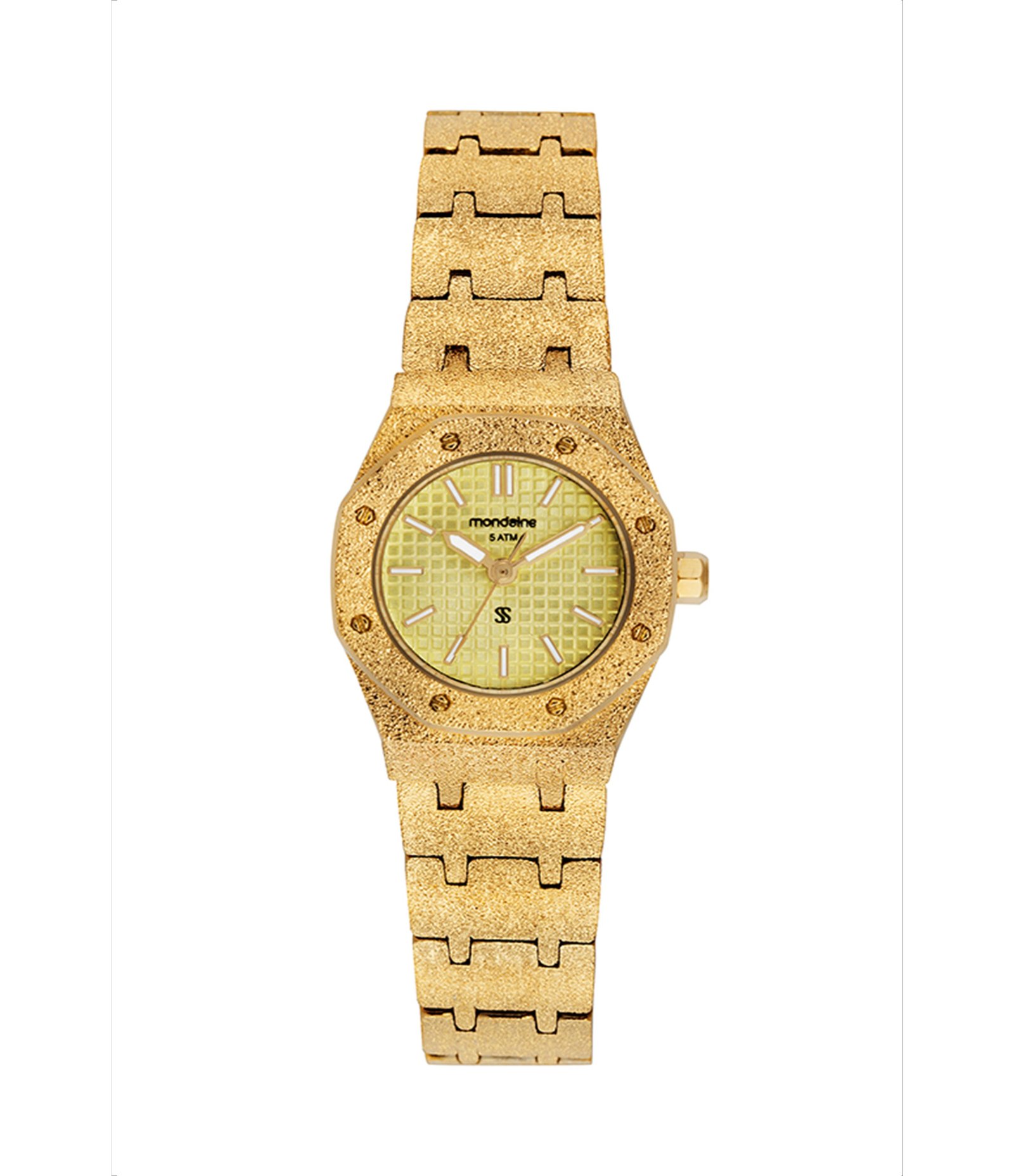 Relógio Analógico Mondaine em Metal 40001LPMVDM1 Dourado 2