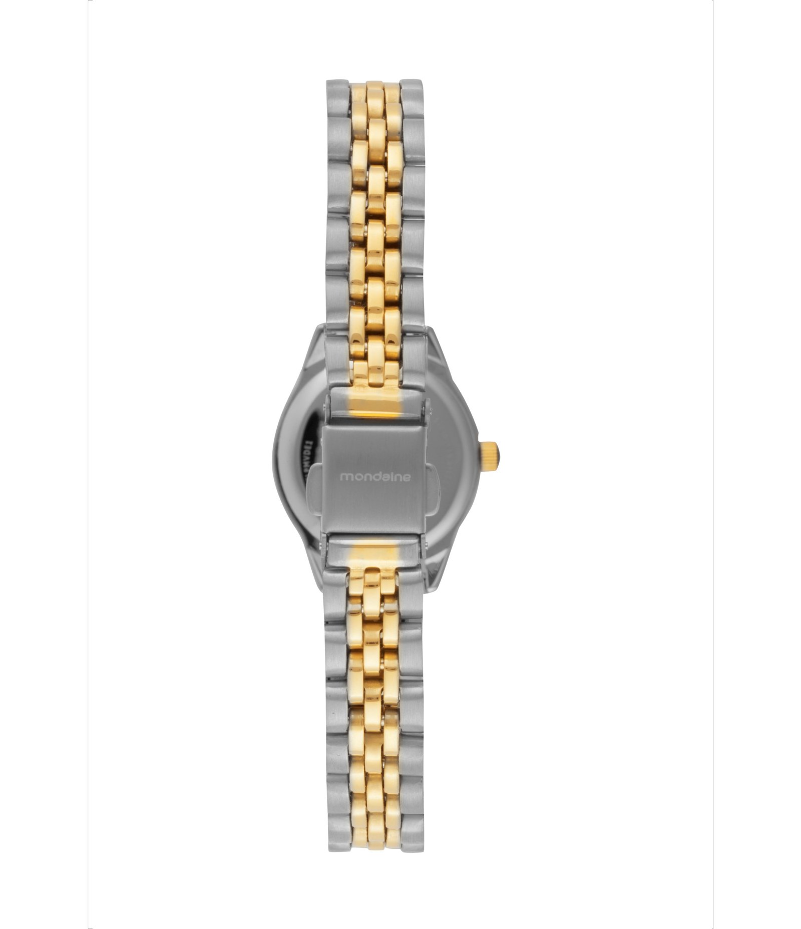 Relógio Analógico Mondaine em Aço 32997LPMVBE3KA Dourado e Prata 4