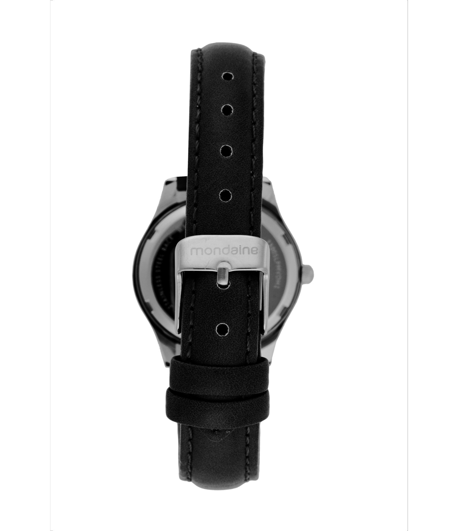 Kit Relógio Analógico Mondaine em Couro 33005L0MVNH2KA Preto 4