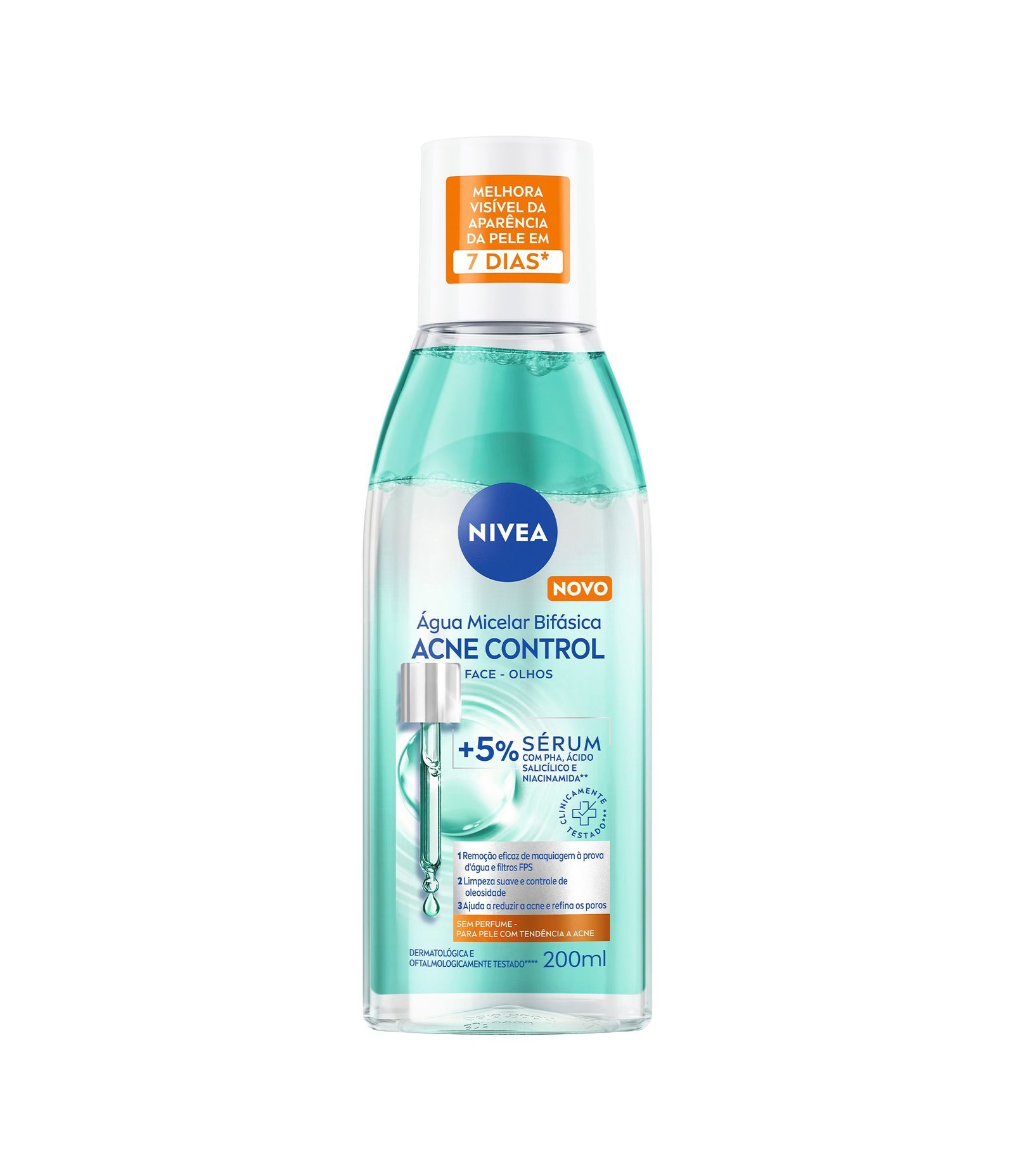 Agua Micelar Bifásica Acne Control Nivea 200ml 1
