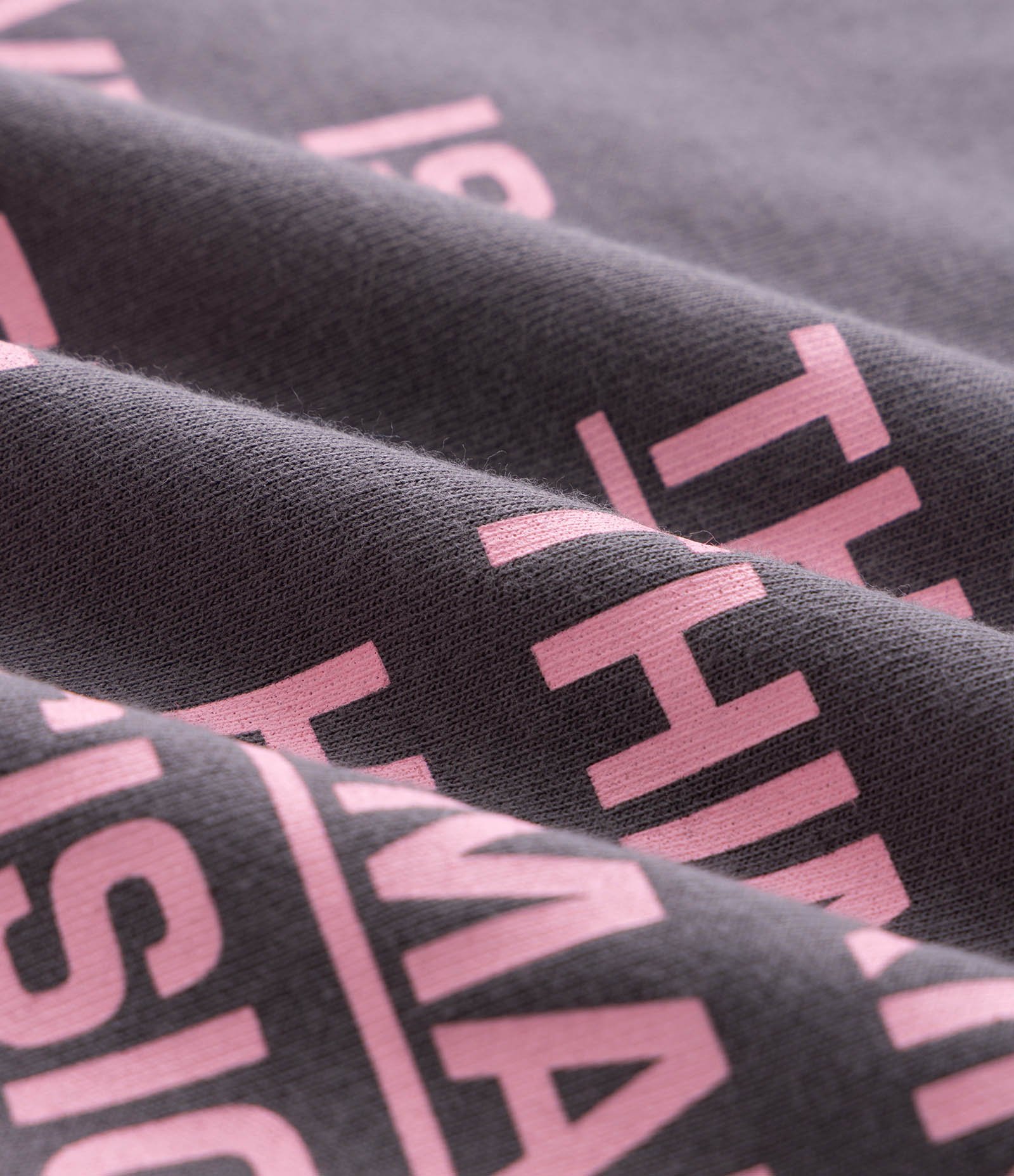 Camiseta Oversized com Lettering Lead The Way Cinza 7