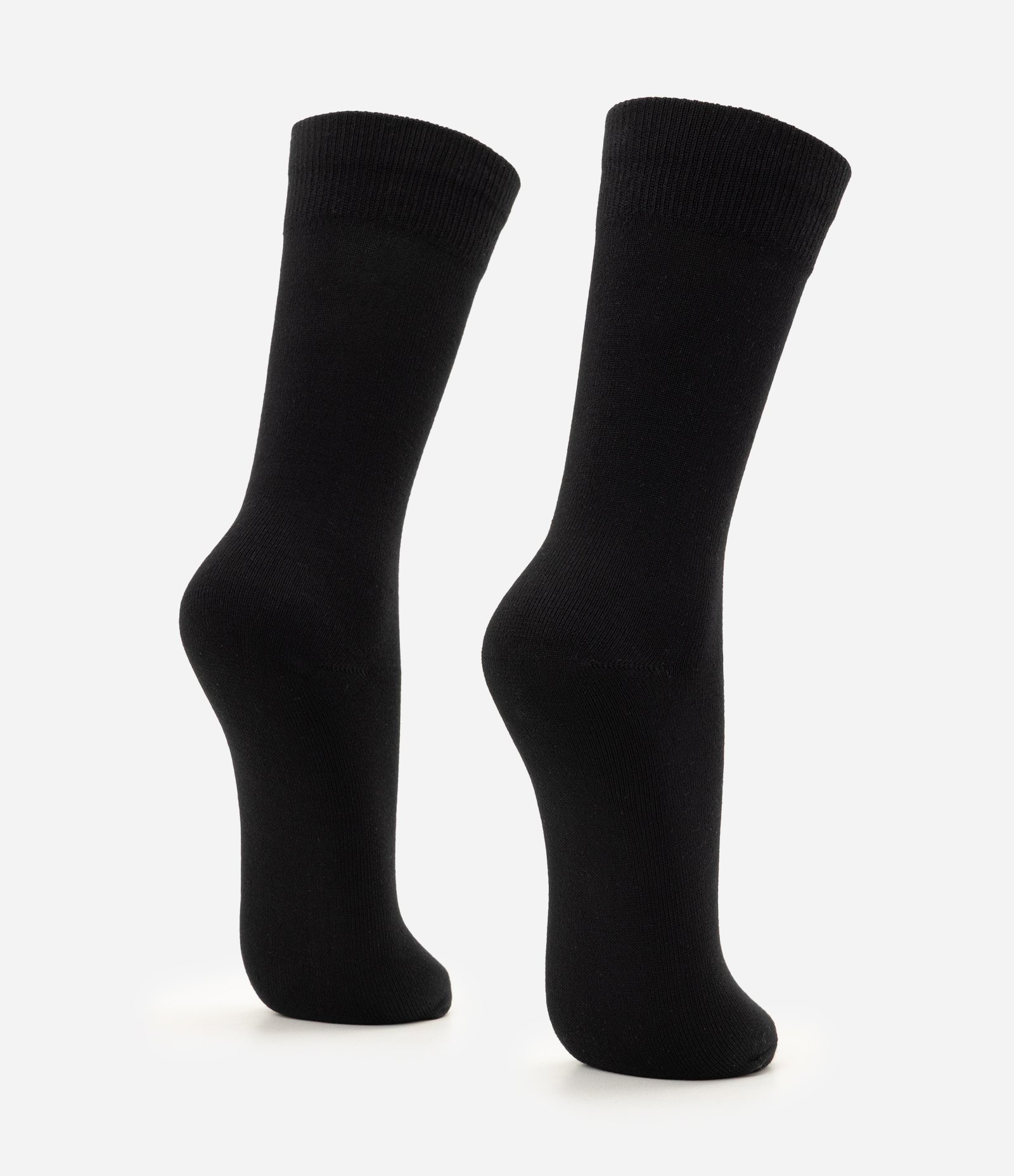 Meia Cano Longo Básica Preto 3