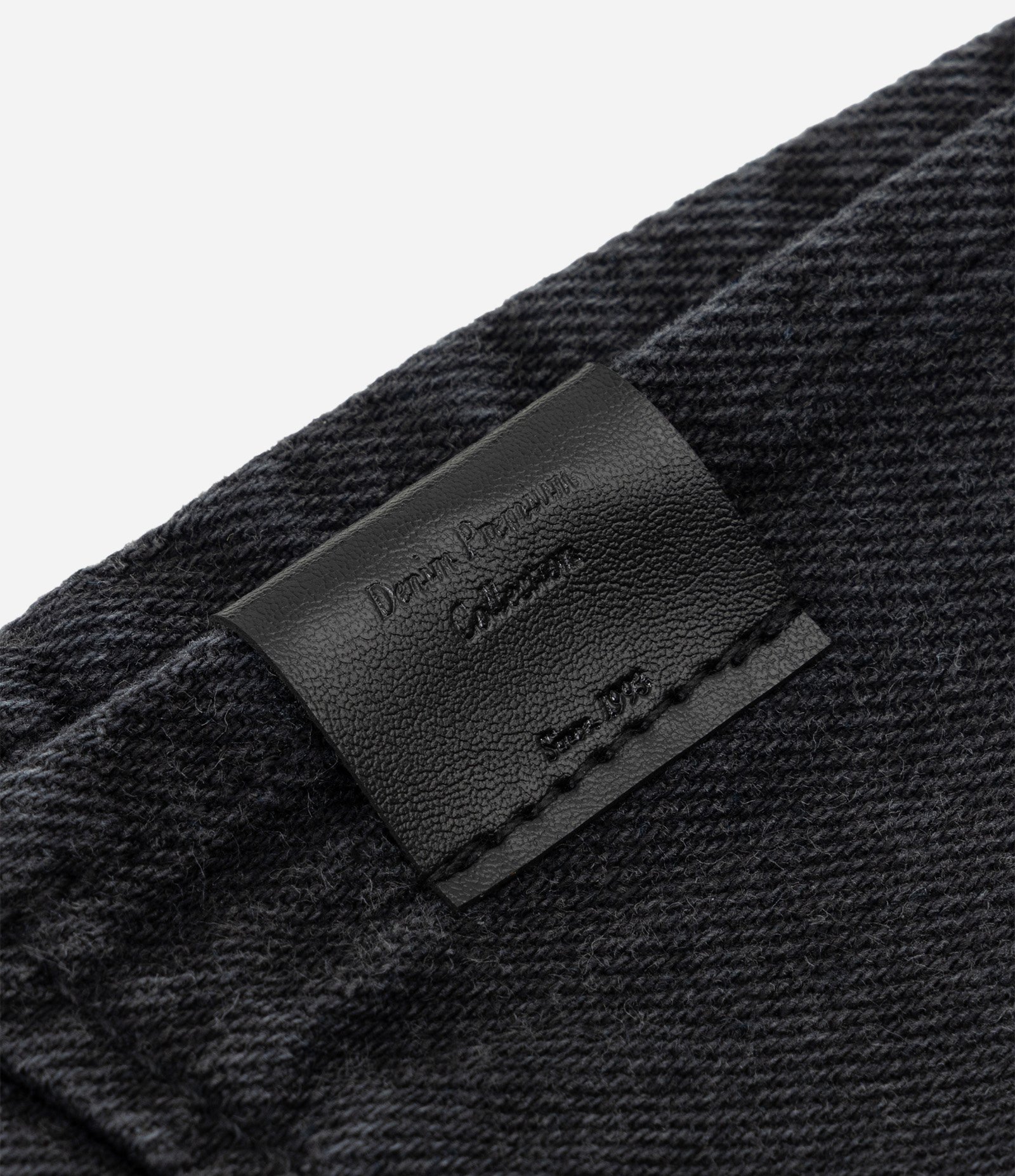 Bolsa Jeans de Ombro com Estrutura Ampla Preto 10