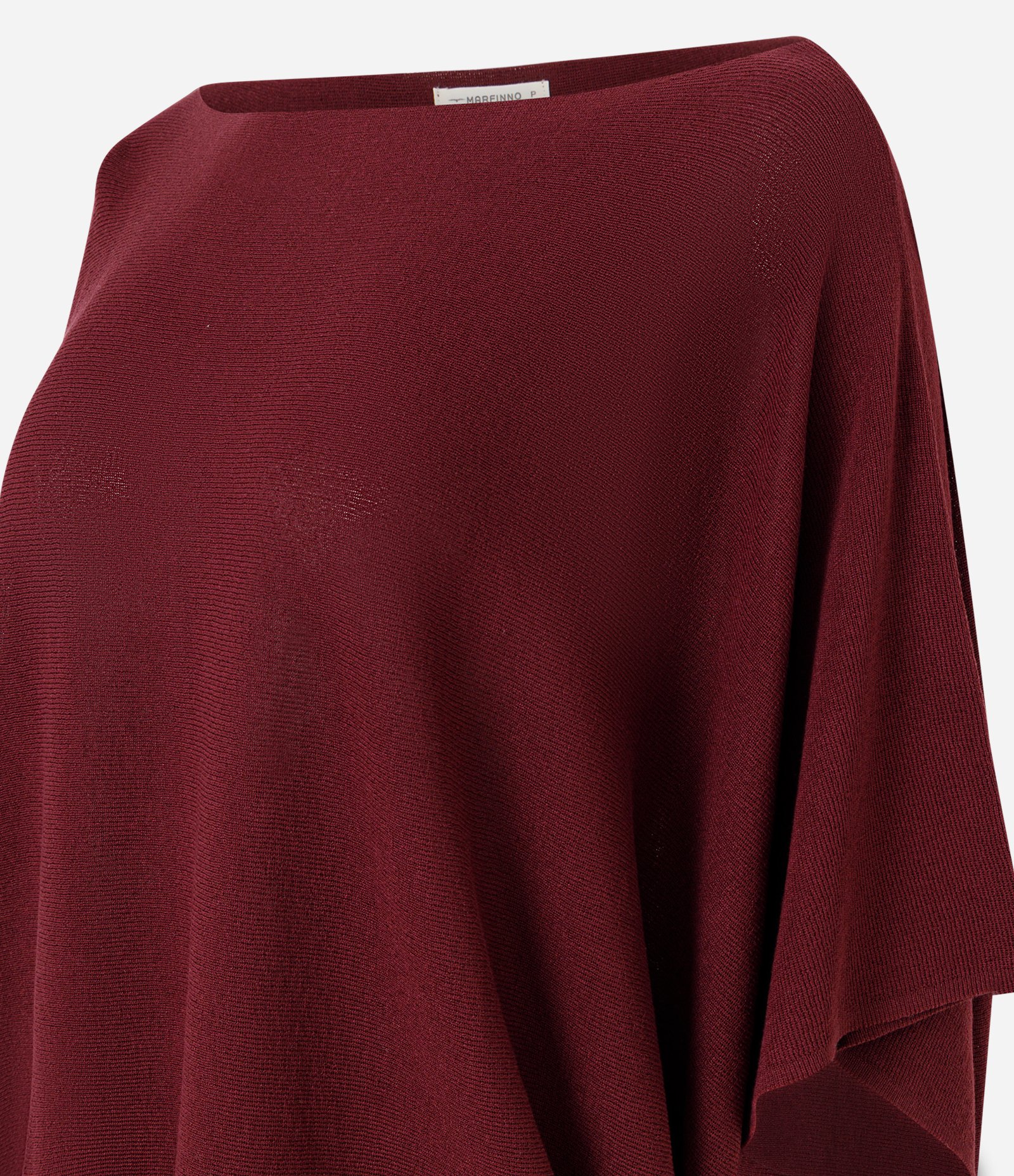 Blusa em Tricô com Mangas Amplas Marrom 2