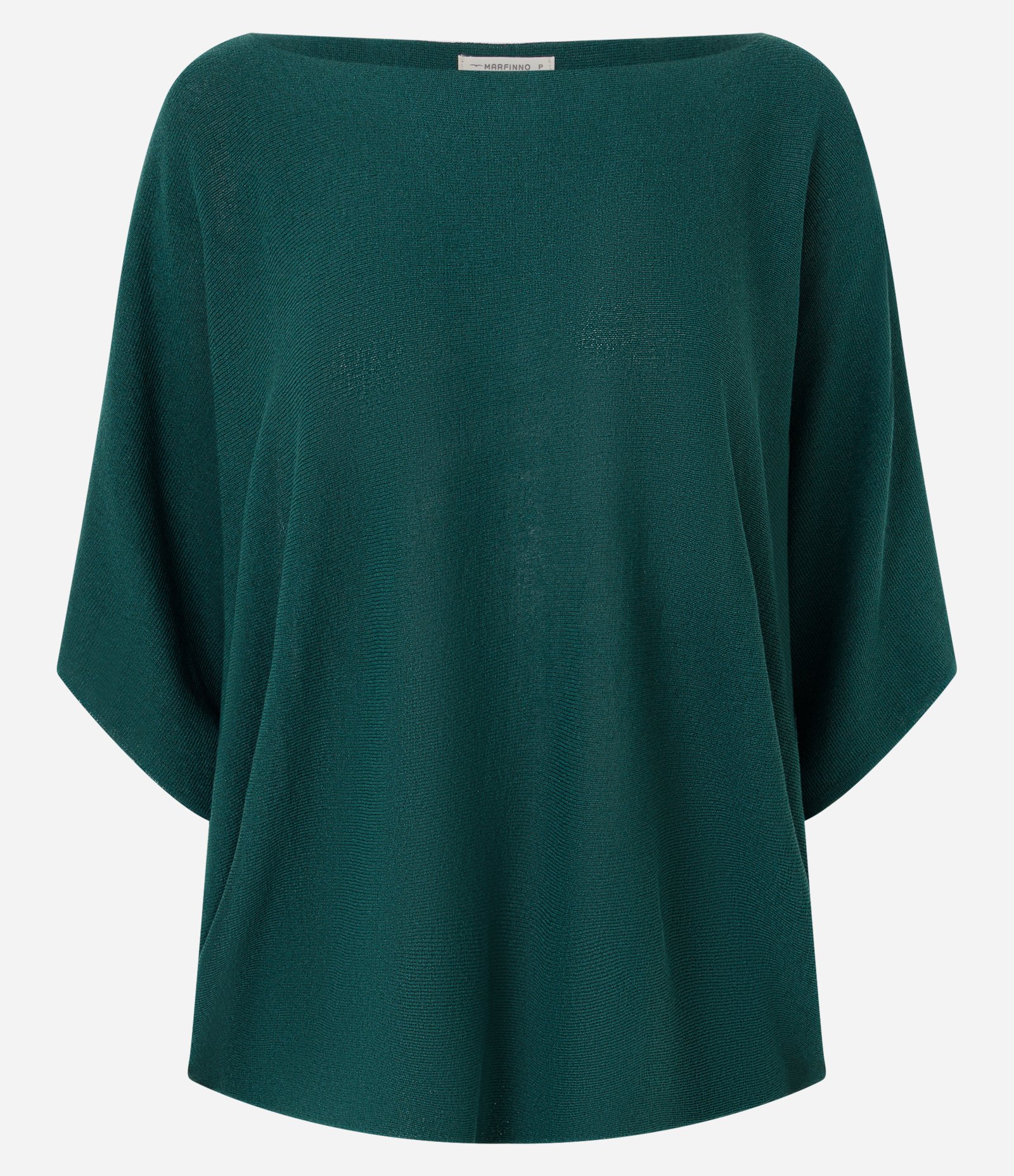 Blusa em Tricô com Mangas Amplas Verde 1