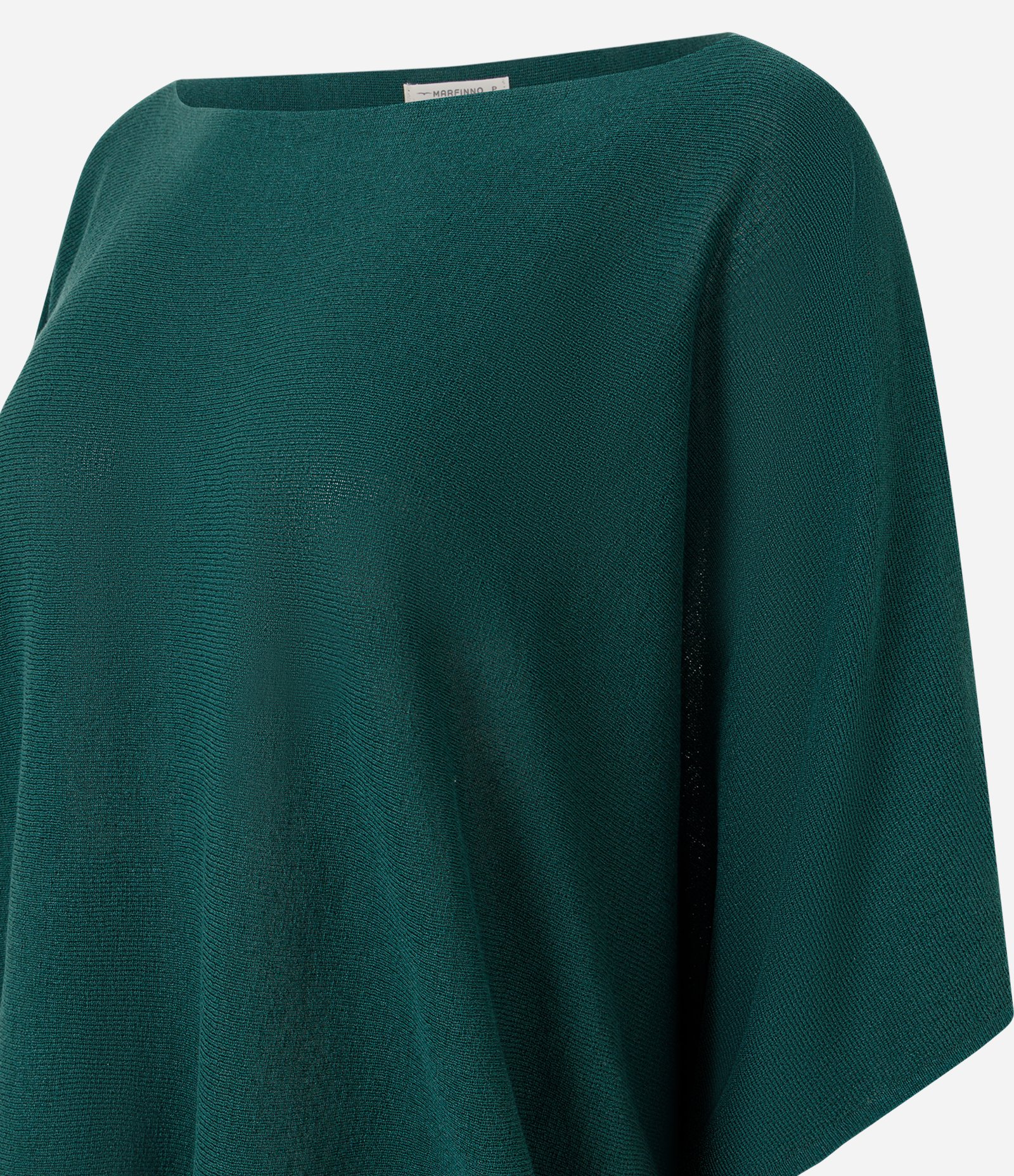 Blusa em Tricô com Mangas Amplas Verde 2
