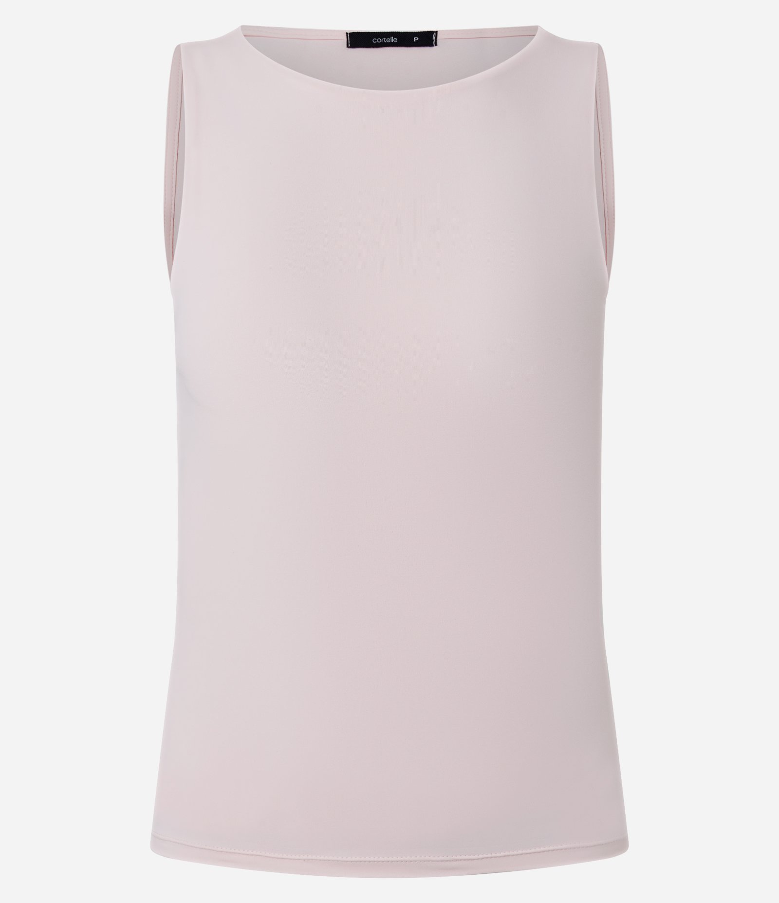 Blusa em Poliamida com Gola Redonda Rosa Claro 2