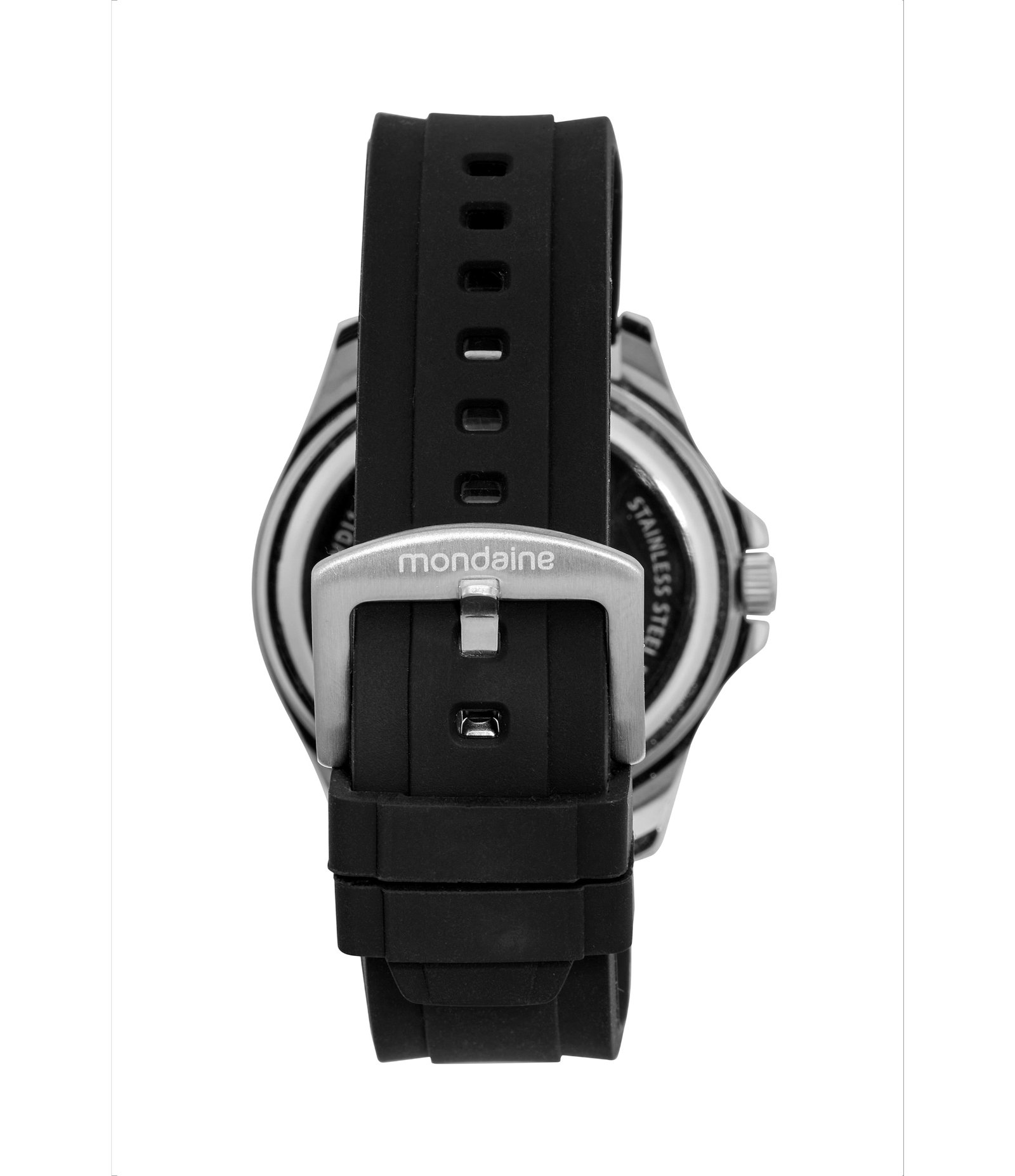 Relógio Analógico Mondaine em Silicone 33041G0MVNI2KB Preto 4