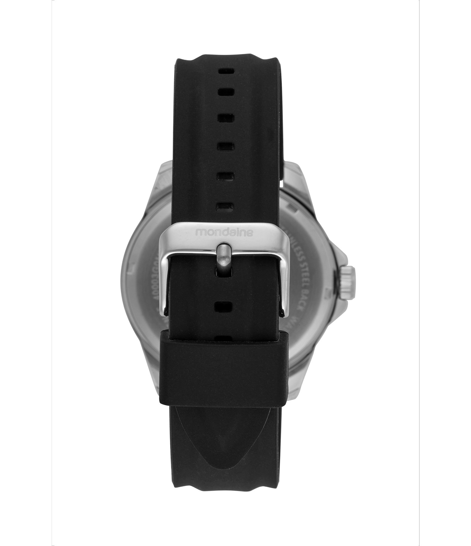 Relógio Analógico Mondaine em Silicone 40003G0MVNI1KB Preto 4