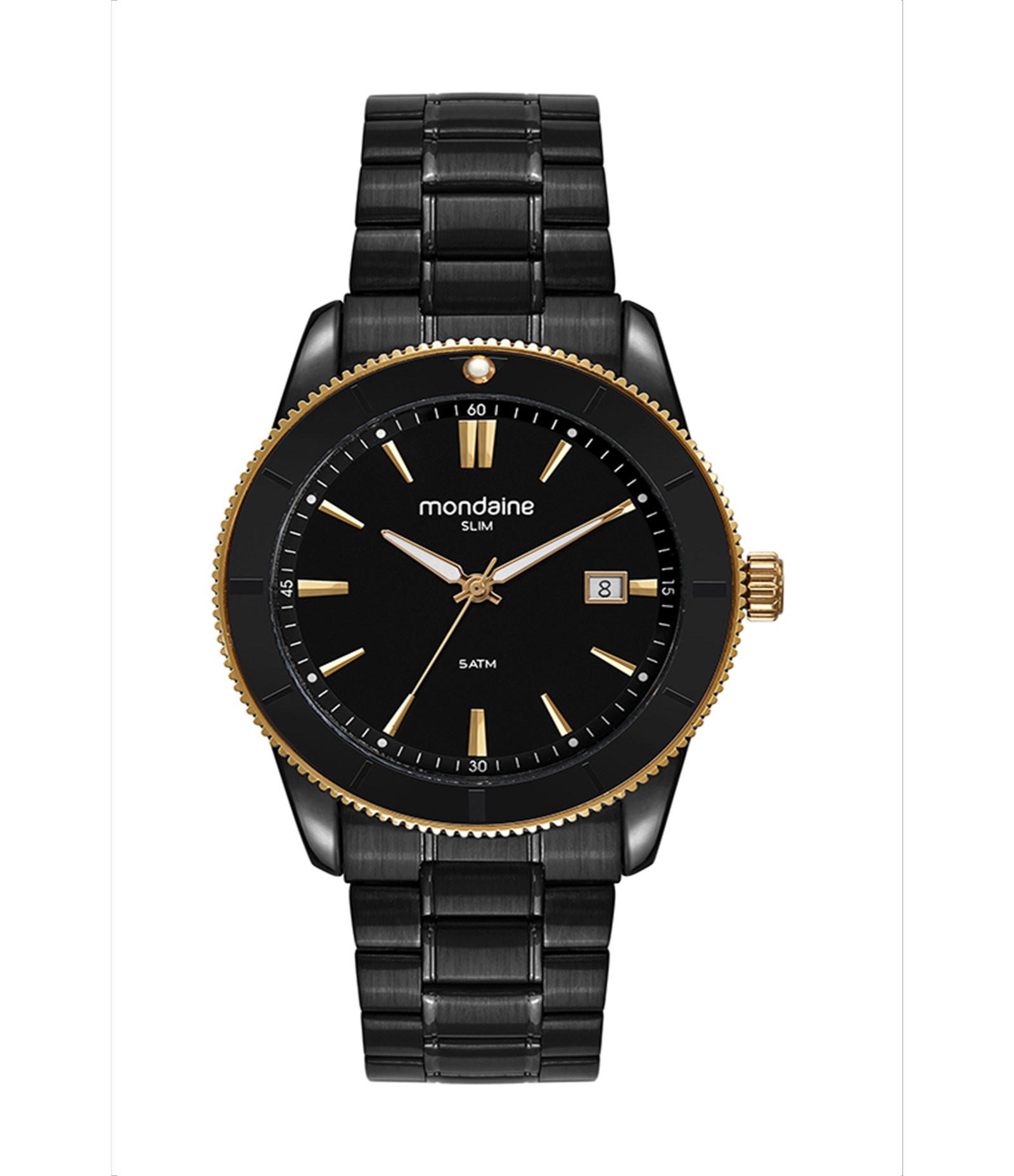 Relógio Analógico Mondaine em Aço 32947GPMVHE5 Preto 2