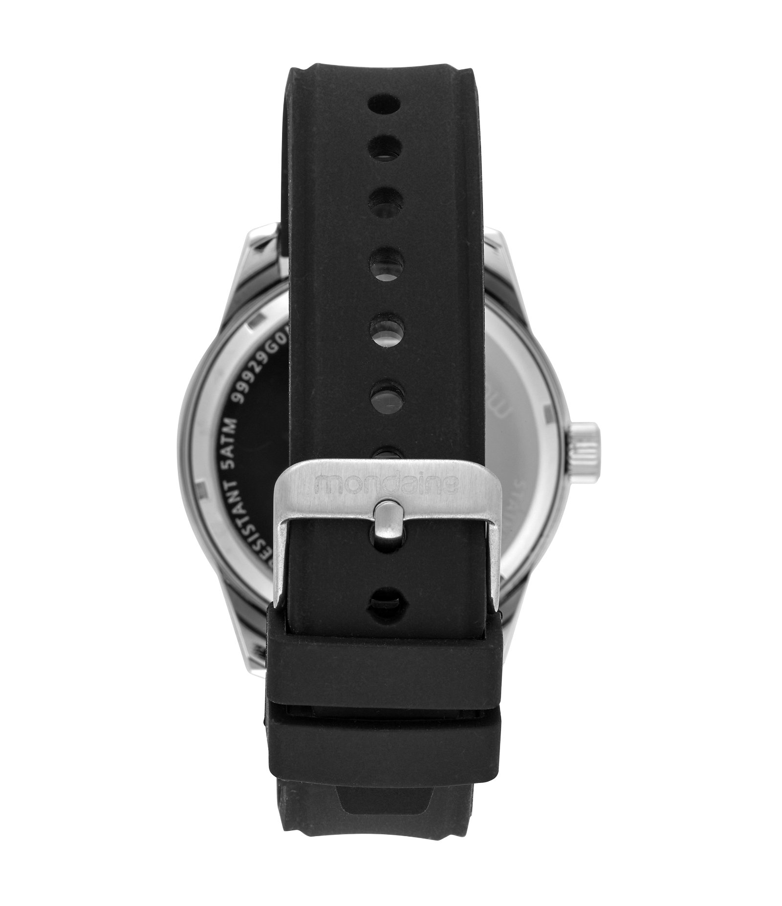 Relógio Analógico Mondaine em PU 99929G0MVNI3KB Preto 4